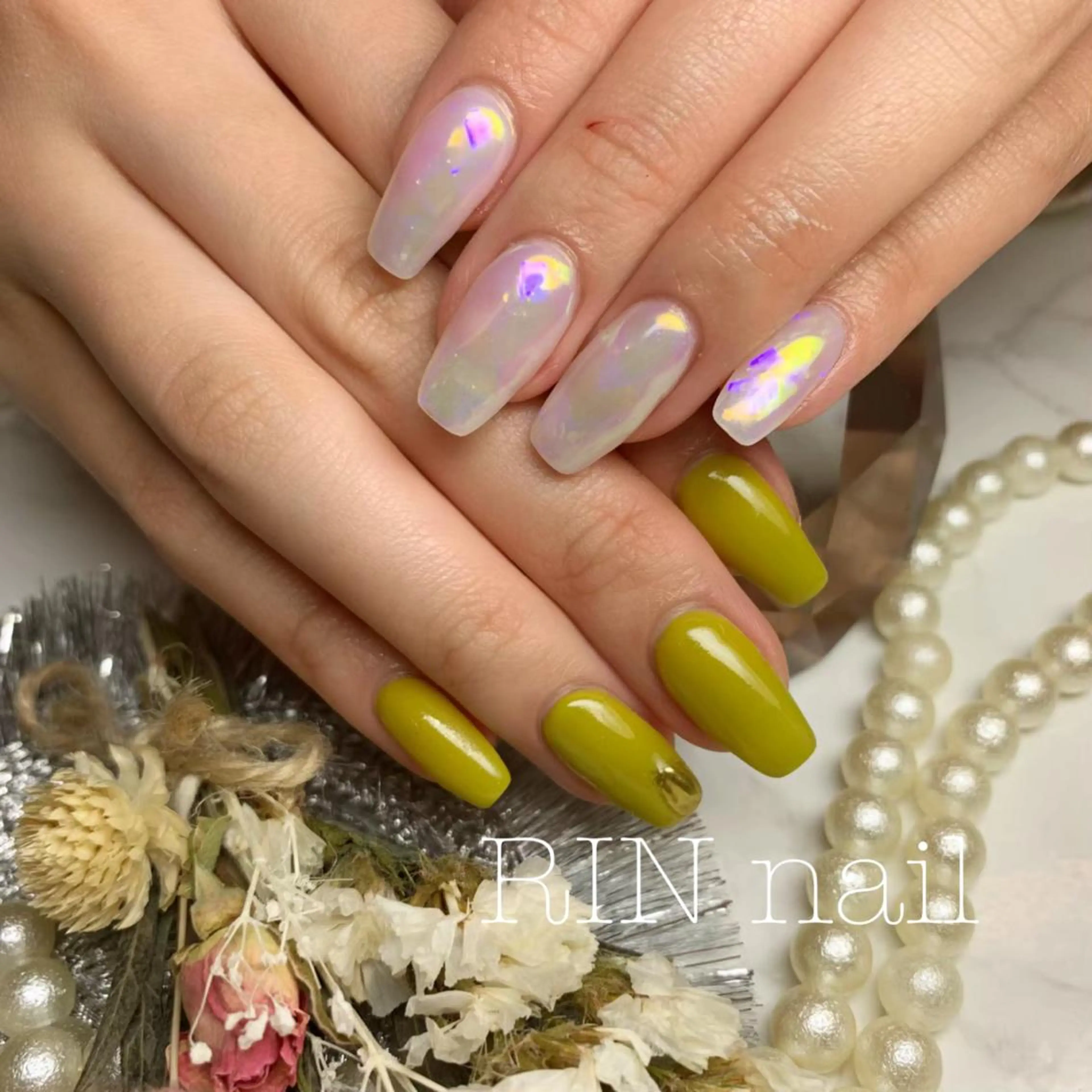 ネイル ハンドネイル ハンドケア RIN HOMEnailのネイルデザイン