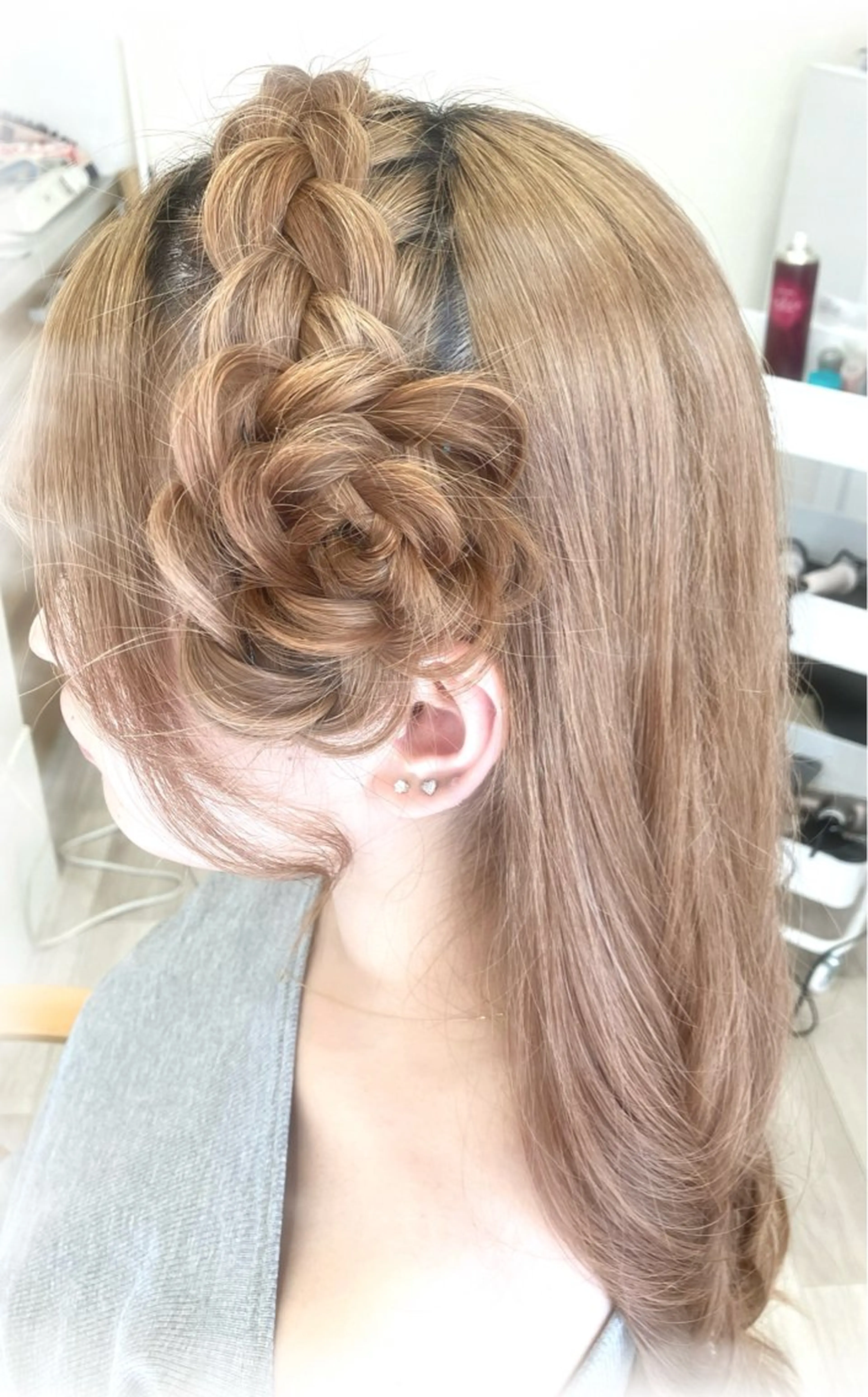 セミロング ヘアセット Hair Styling えむ所属・冨田 美和のヘアスタイル