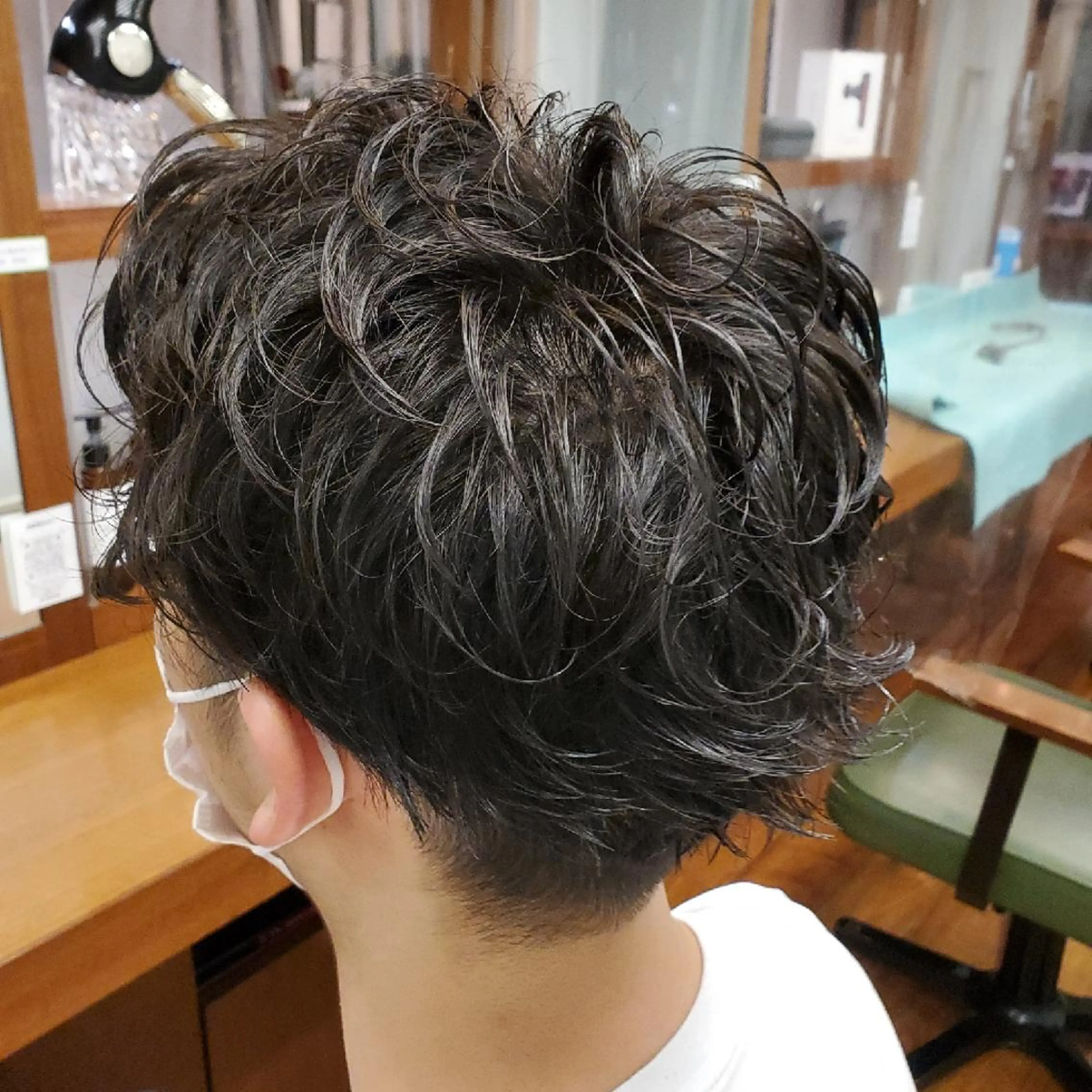 メンズ パーマ メンズパーマ 武藤 虎太朗のヘアスタイル