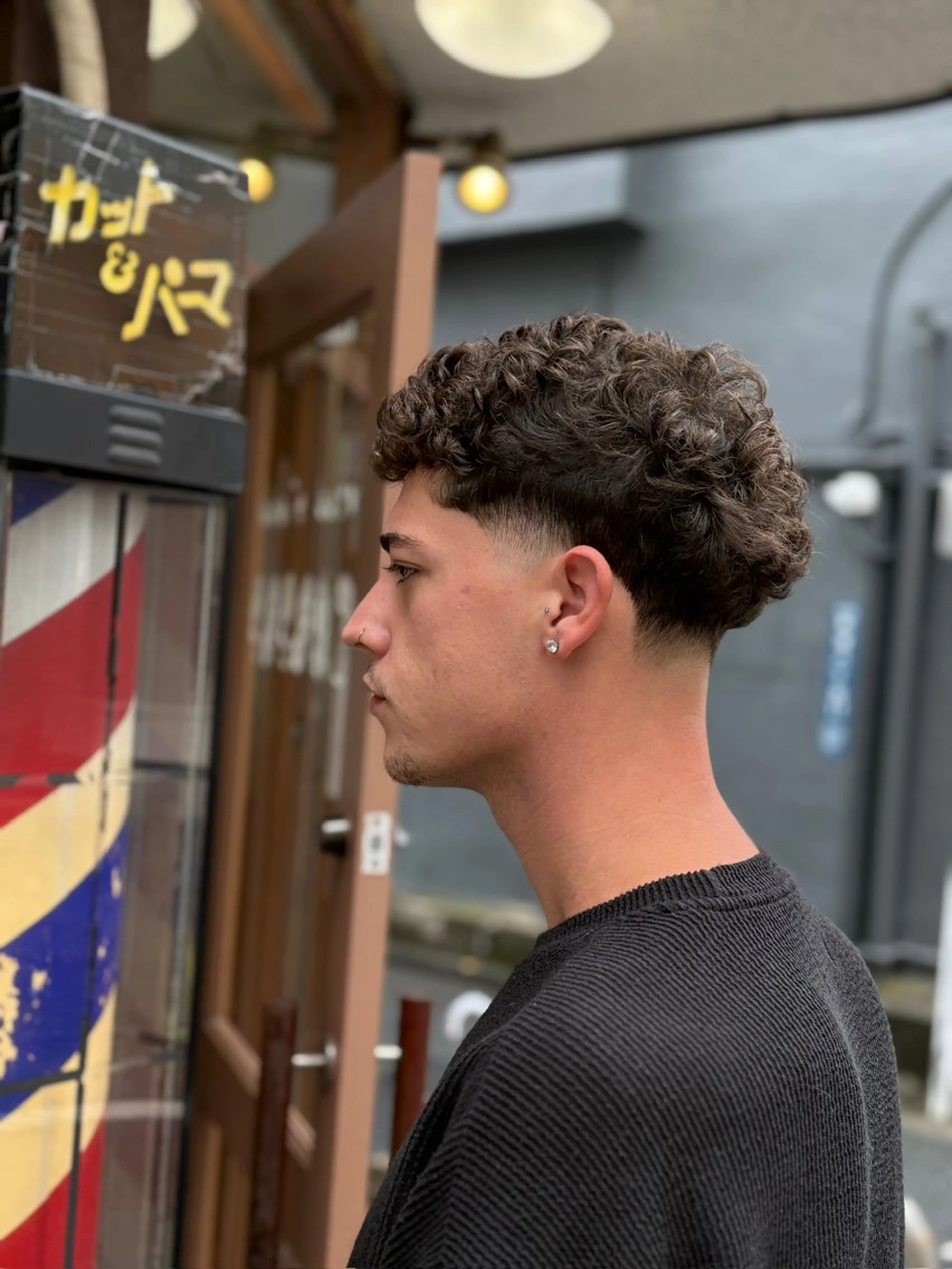 ショート パーマ メンズ 💈メンズカット 💈とーごのヘアスタイル