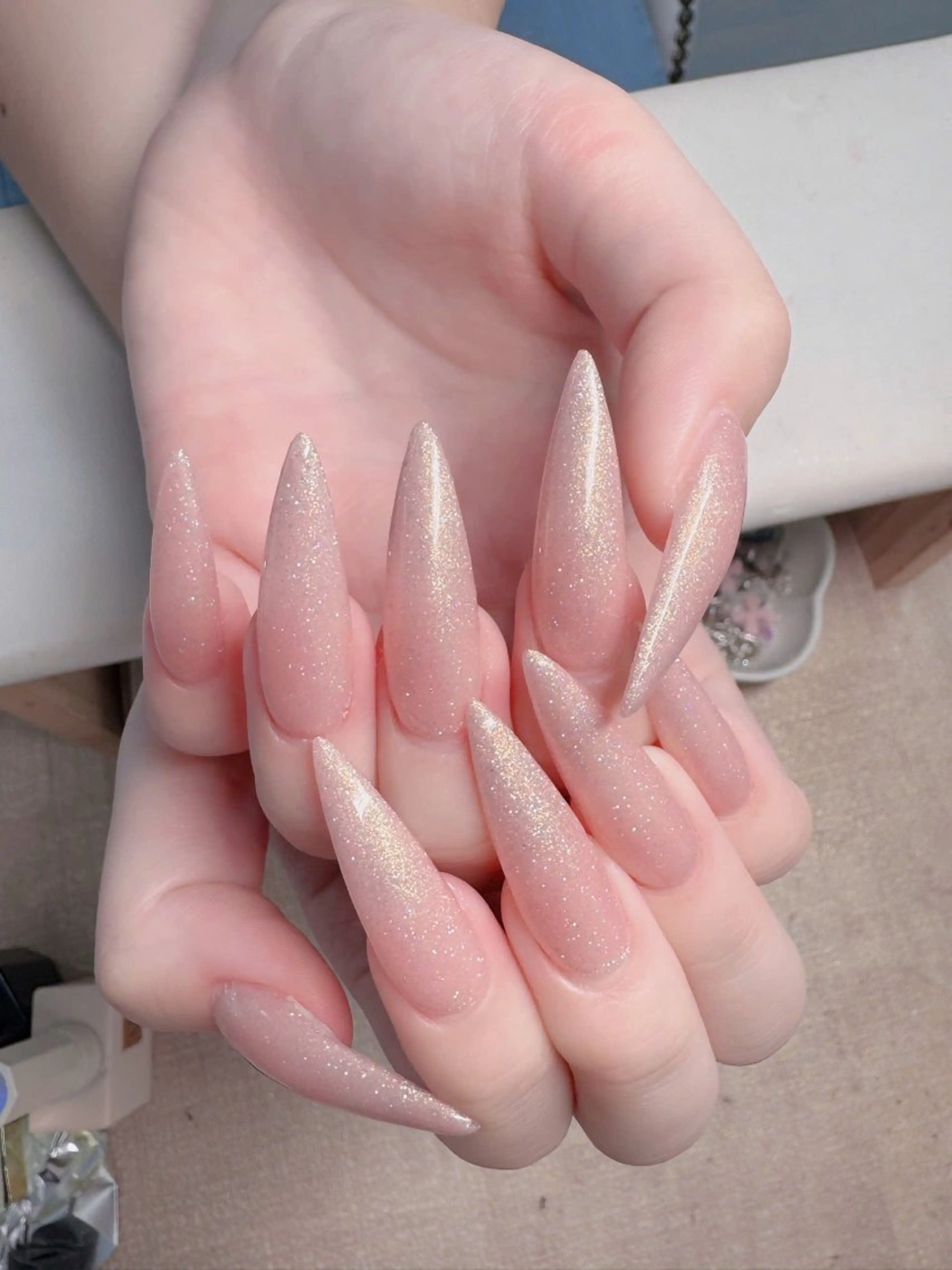 ネイル アートネイル 成人式 ジェルネイル ニュアンスネイル 夏ネイル ハンドネイル neco H.babynailのネイルデザイン