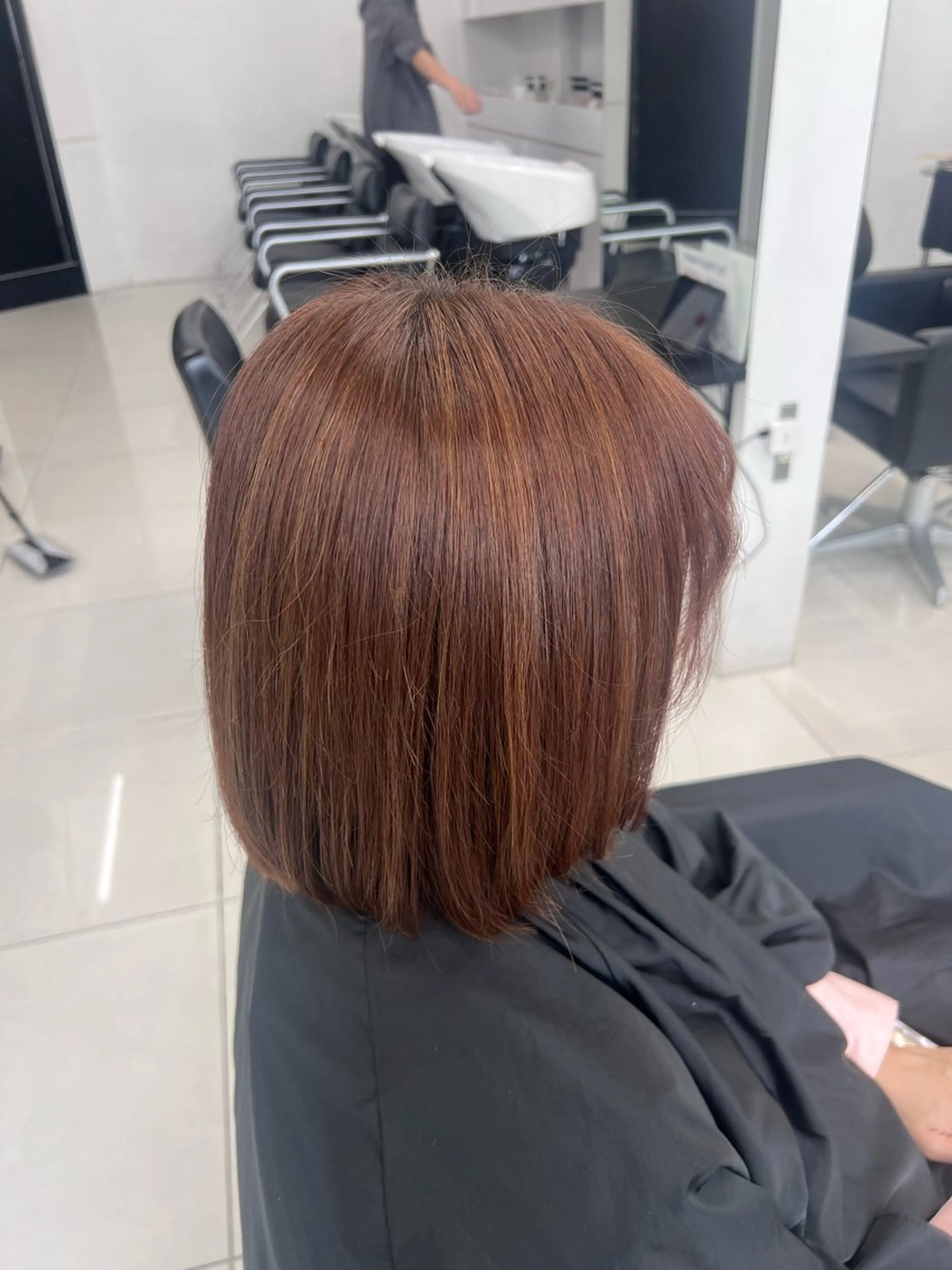 ショート ハイライト トリートメント kayo/ブリーチ モデル募集中✨のヘアスタイル