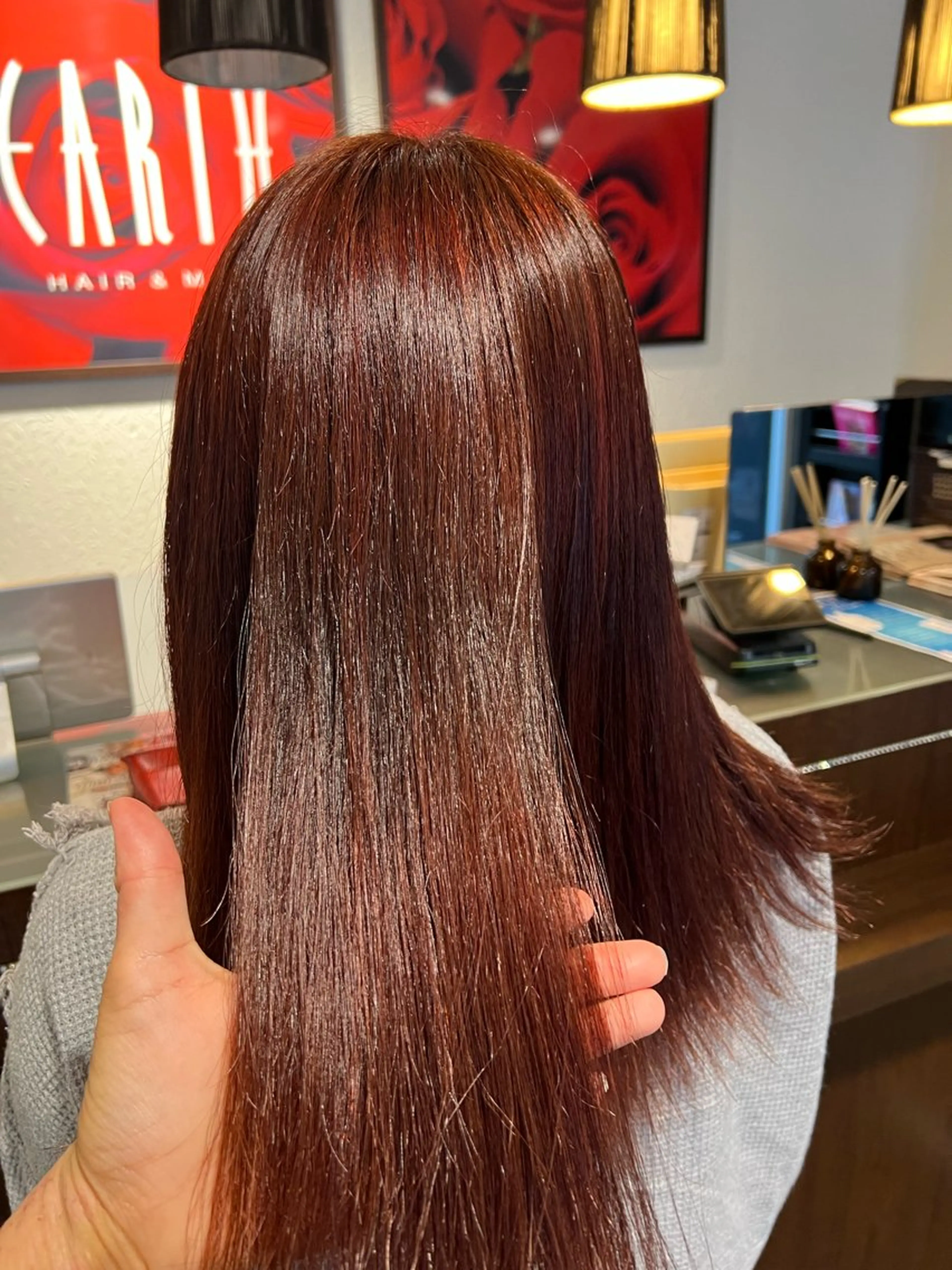 カラー ブラウンカラー ピンクカラー ヘアカラー ＊カラー・パーマ＊ 植松彩音のヘアスタイル