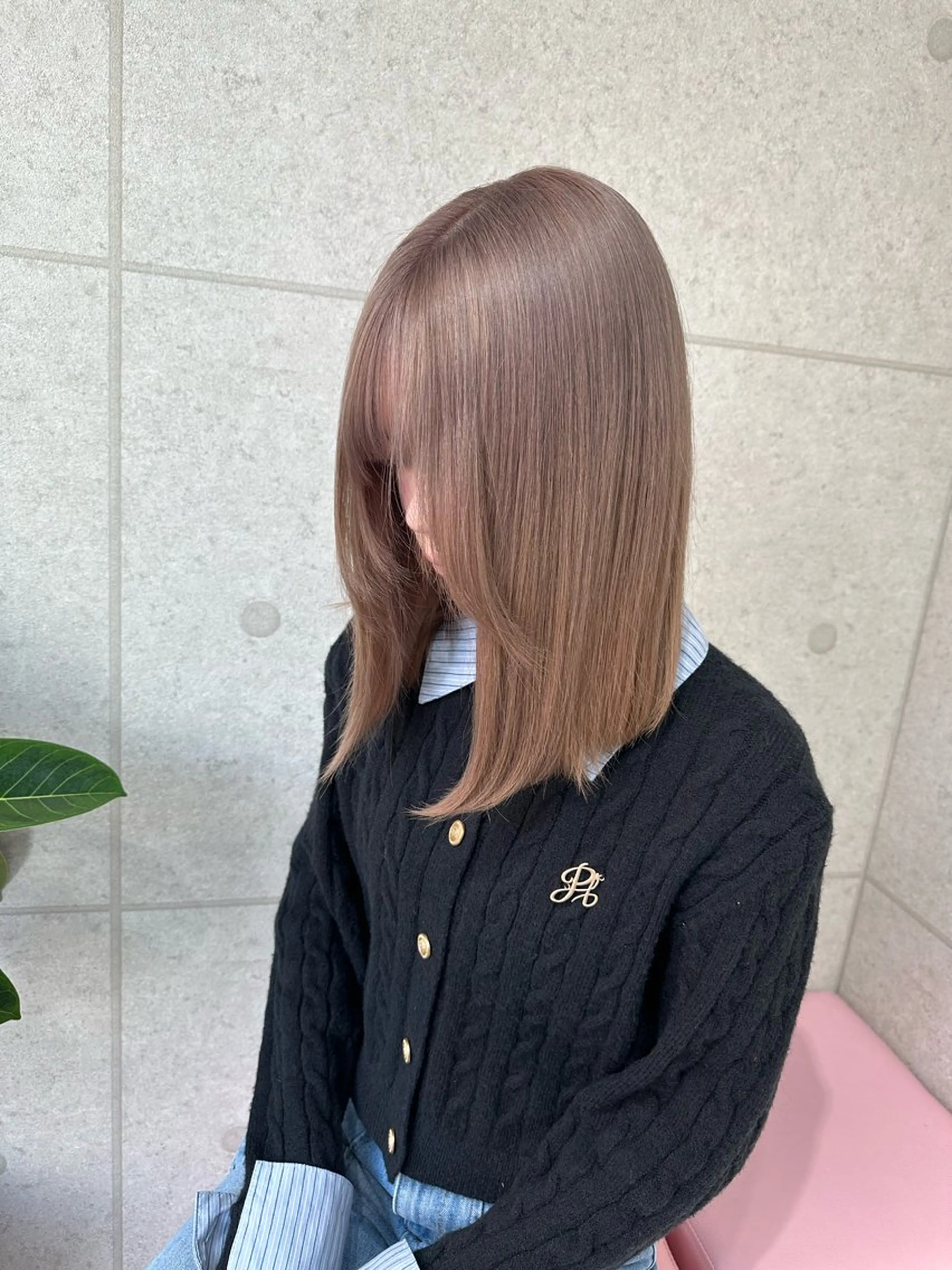 ミディアム カラー ヘアカラー PSY【サイ】池袋 KYOKAのヘアスタイル