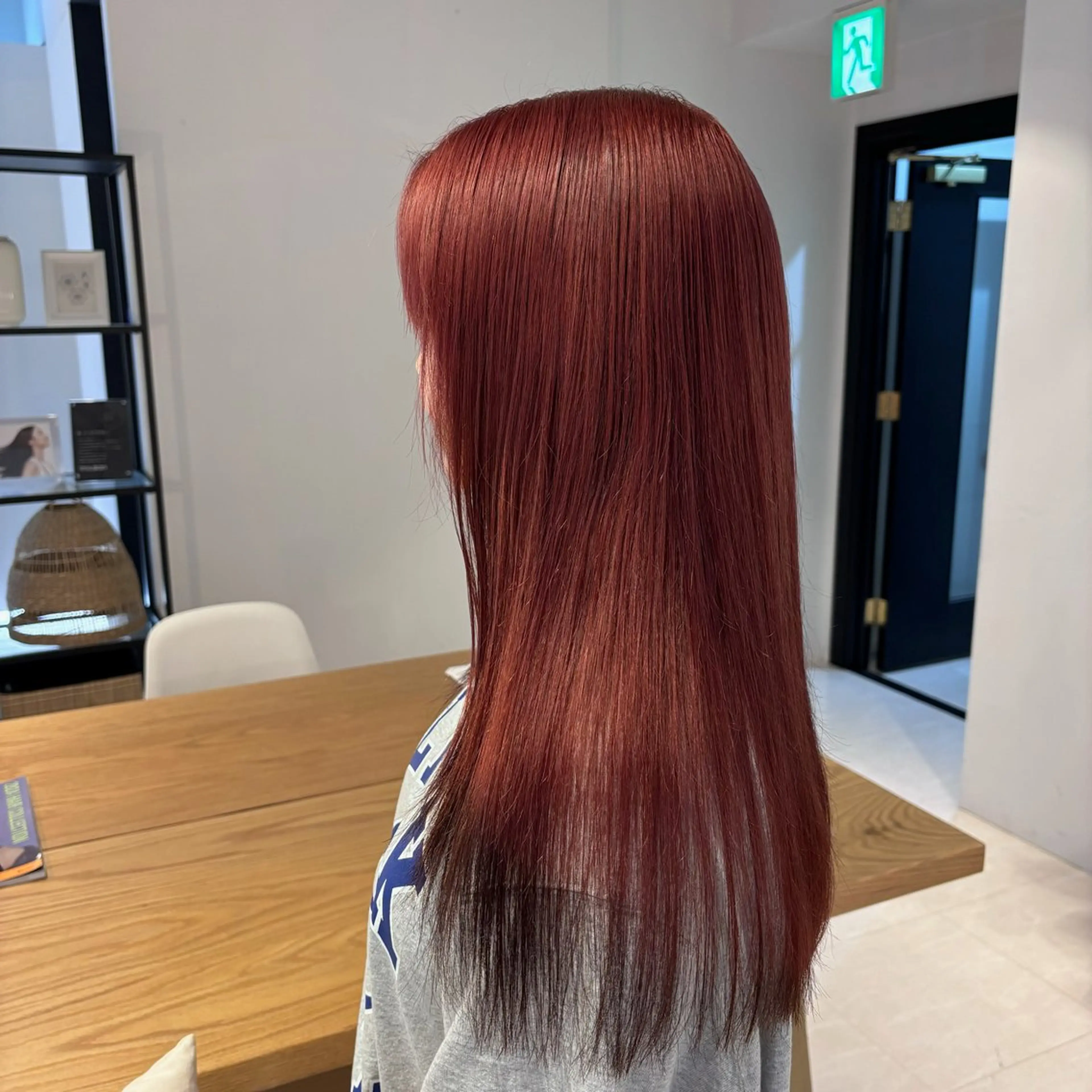 ロング カラー 瀬戸 杏珠のヘアスタイル