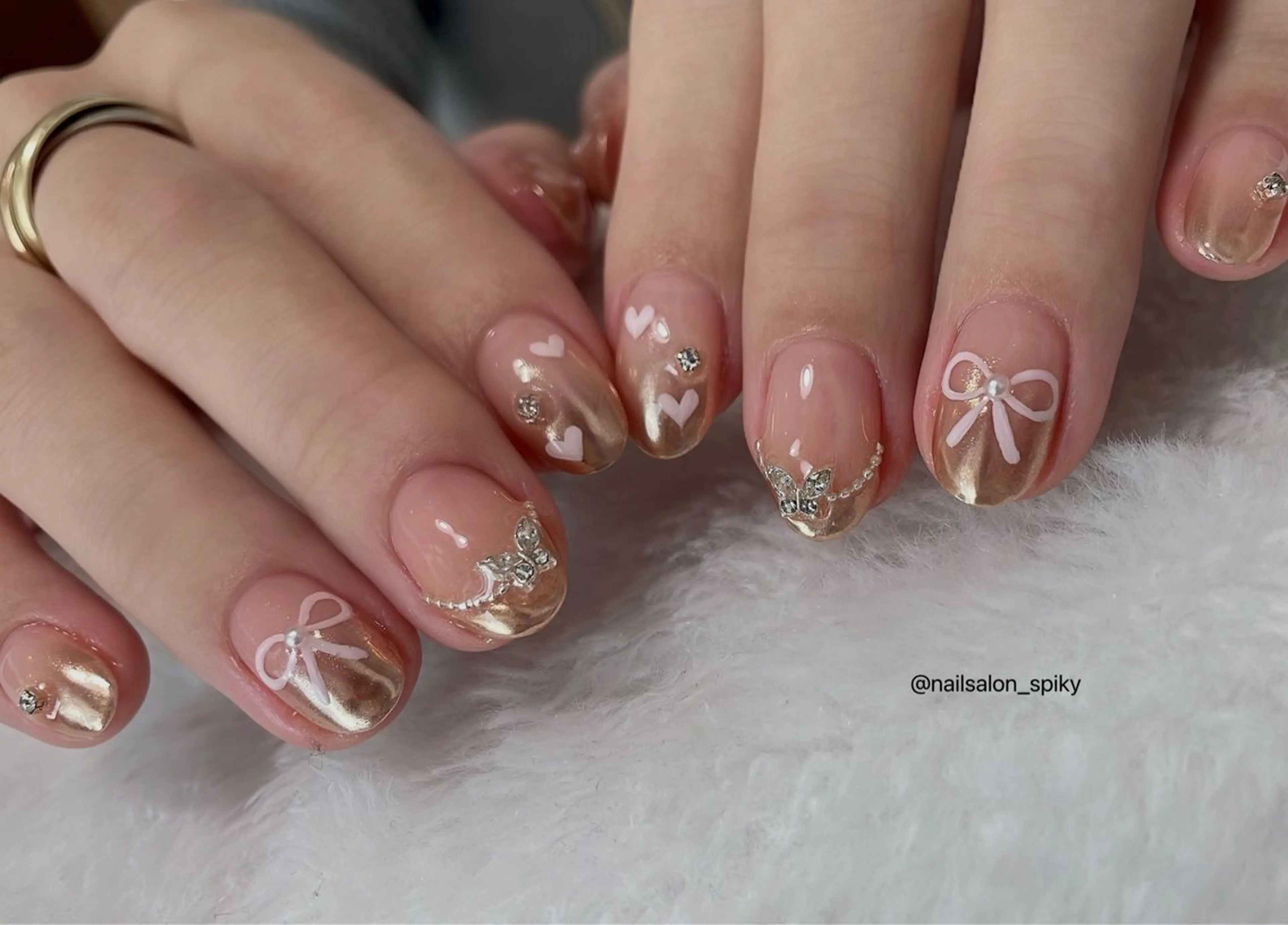 ネイル Spiky とうげ ふうかのネイルデザイン