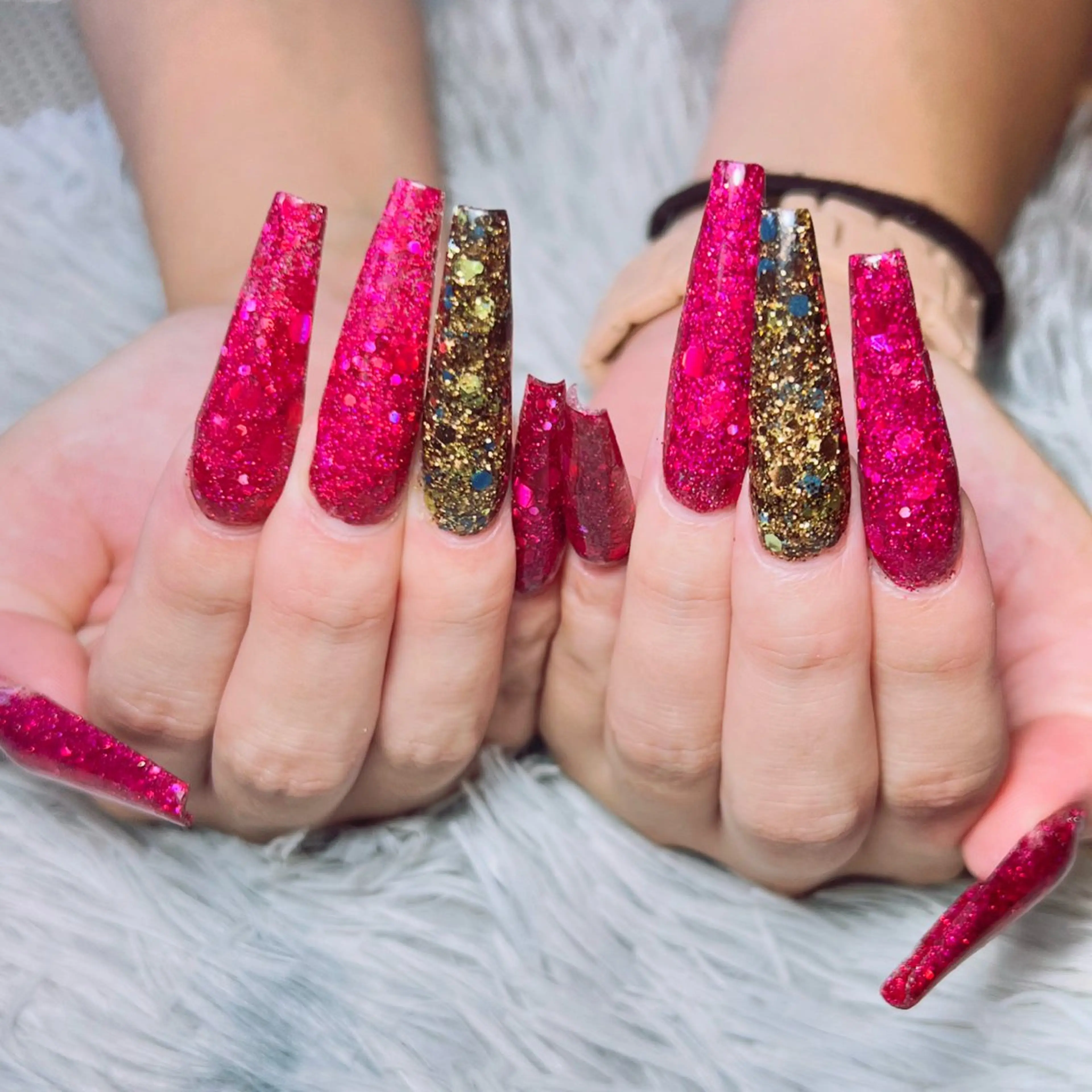 ネイル ピンク スカルプネイル ハンドネイル シェヌネイル JURAのネイルデザイン