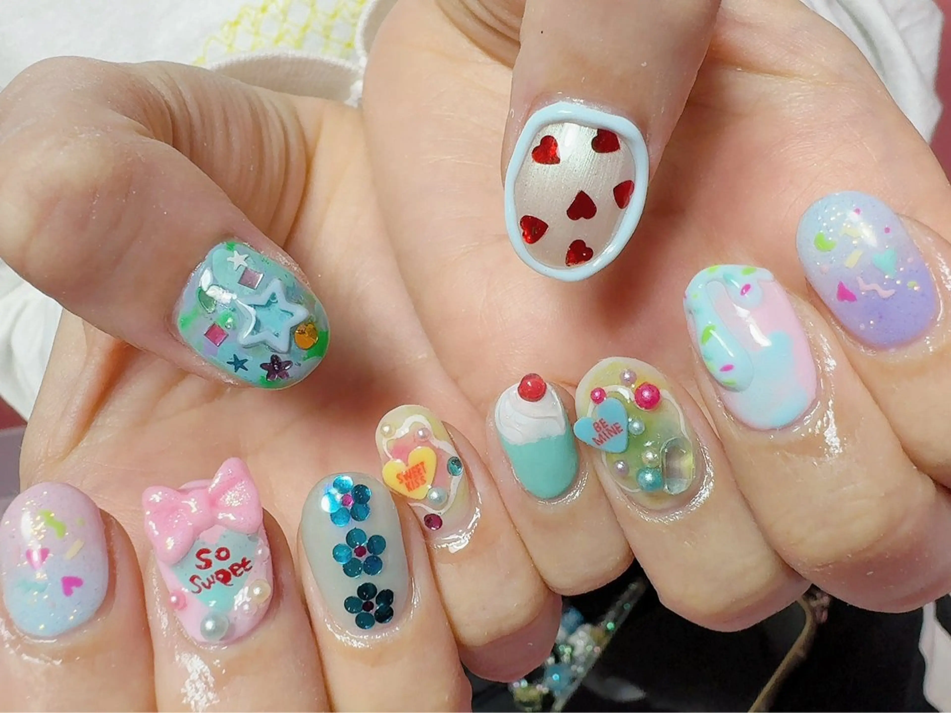 ネイル ハンドネイル Nail Atelier IamI所属・アイアムアイ 大村磨衣のネイルデザイン