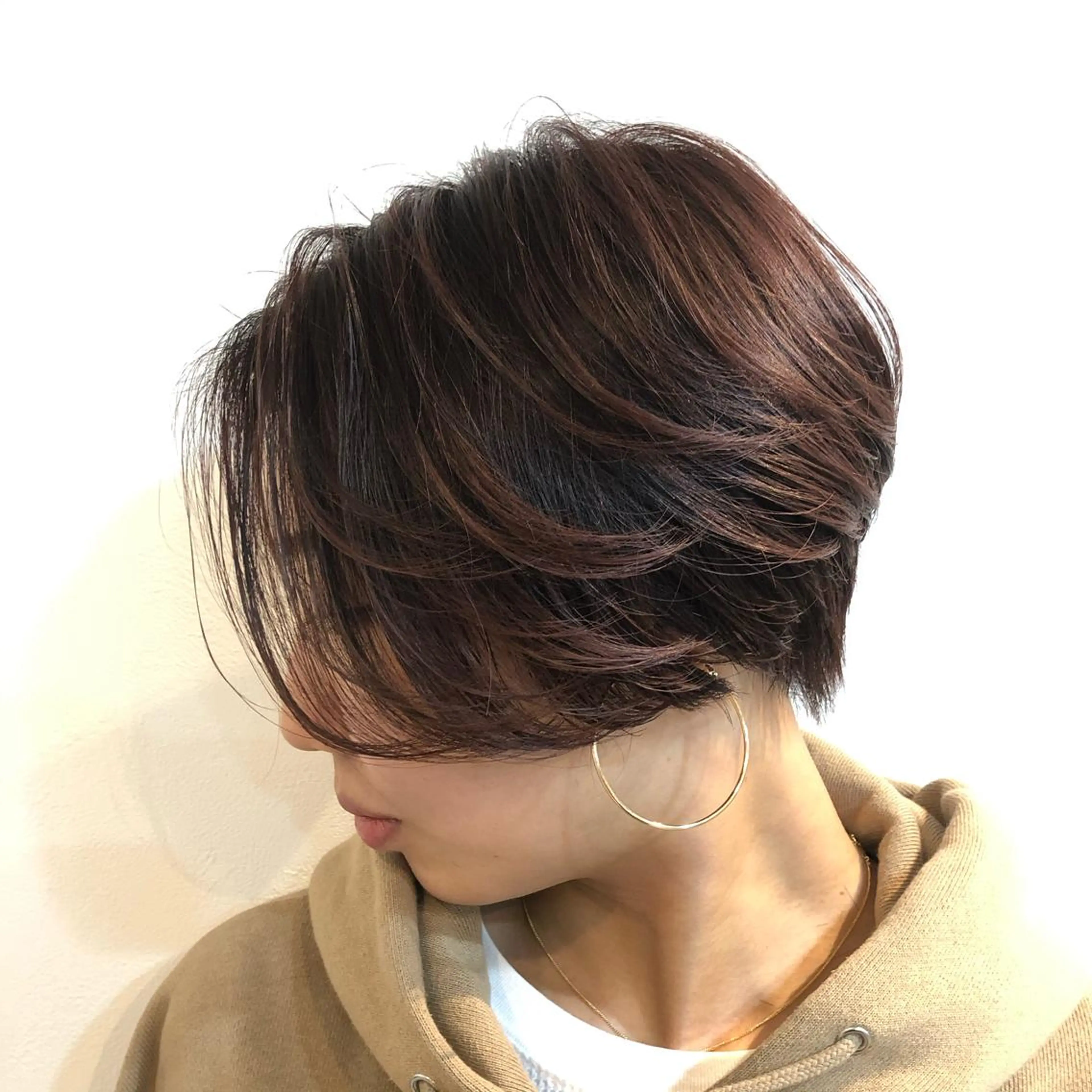 ショート カラー [店長]加地 峻のヘアスタイル