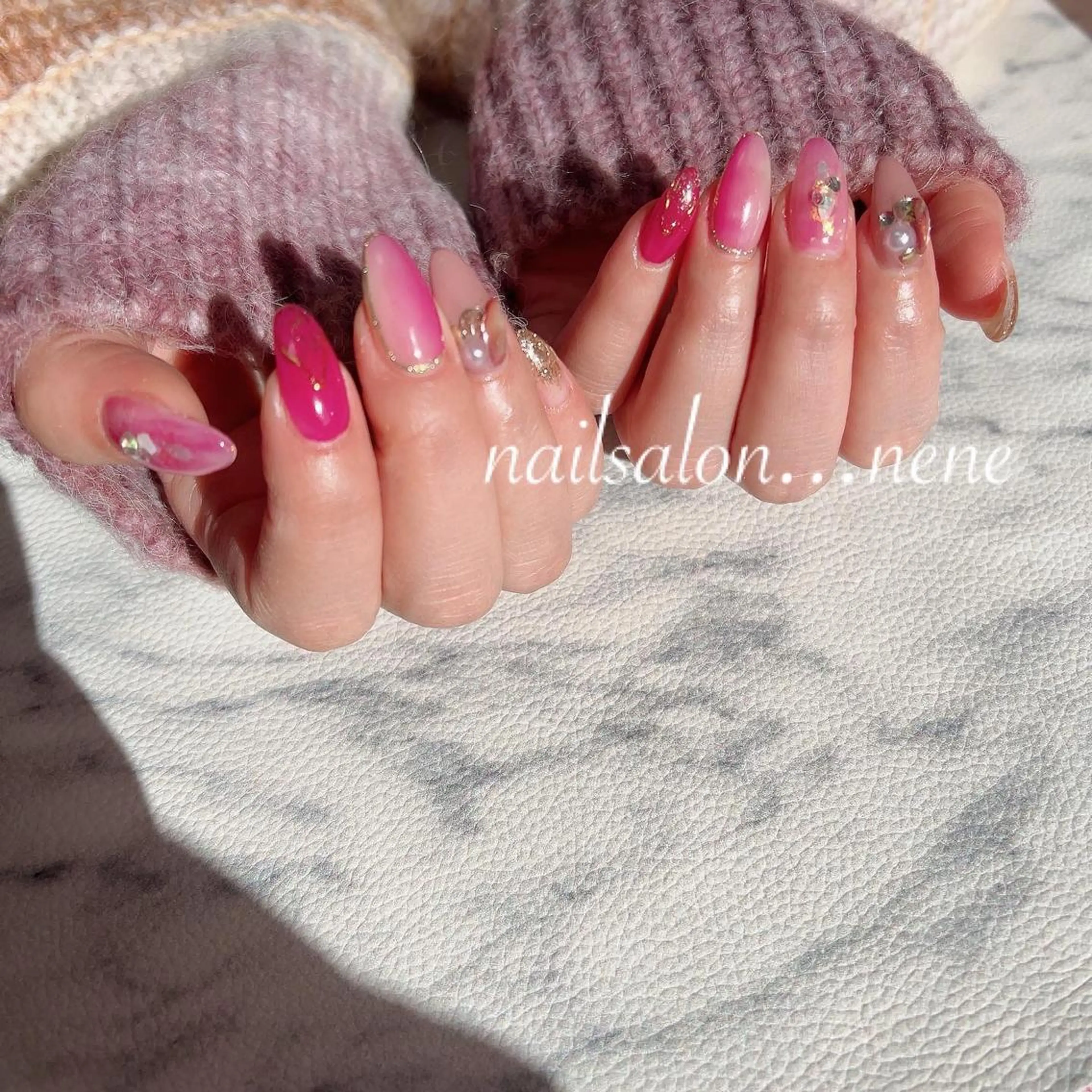 ネイル グラデーション ハンドネイル nailsalon ...neneのネイルデザイン