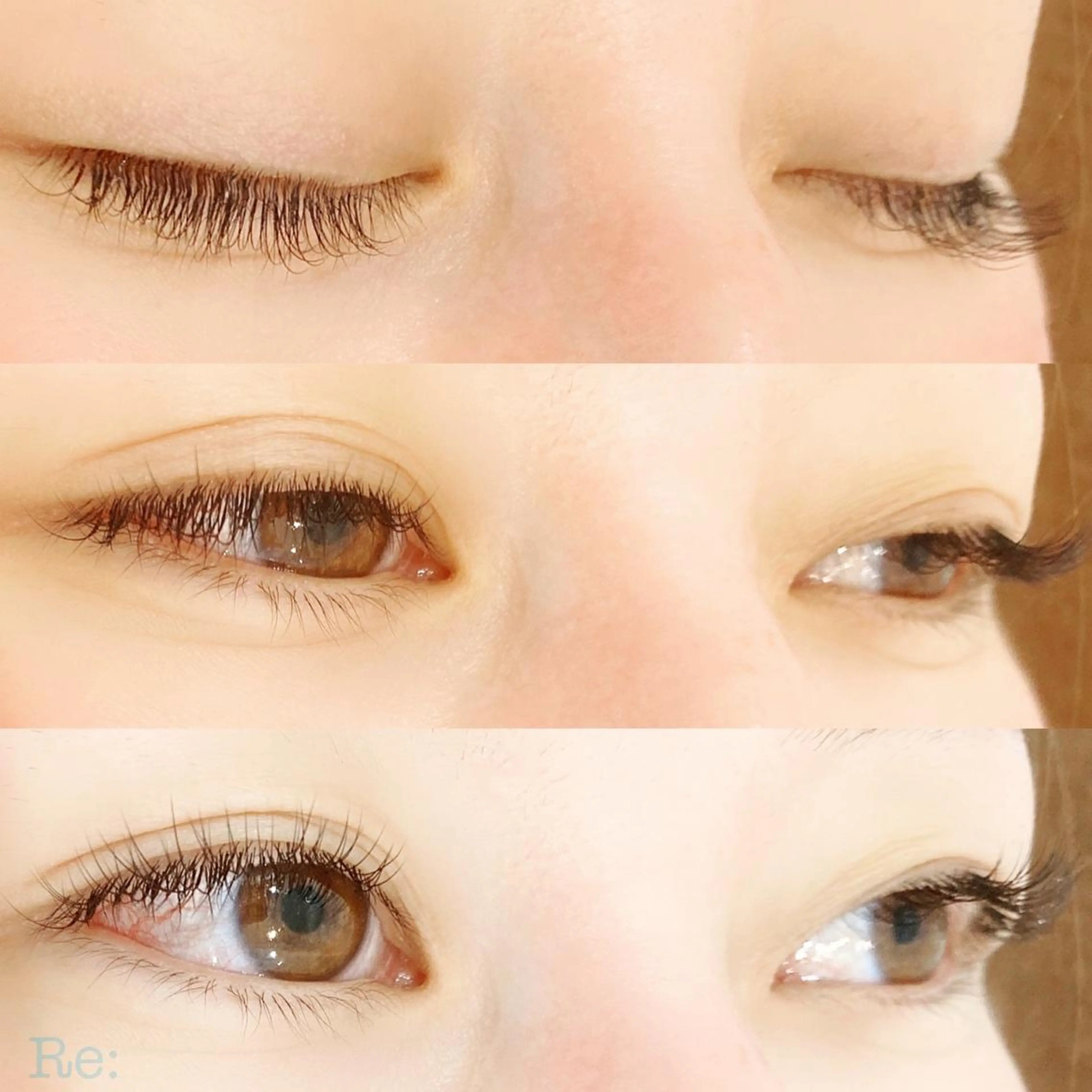 マツエク・マツパ Cカール フラットラッシュ セーブル マツエク Lash Re：のマツエク・マツパデザイン