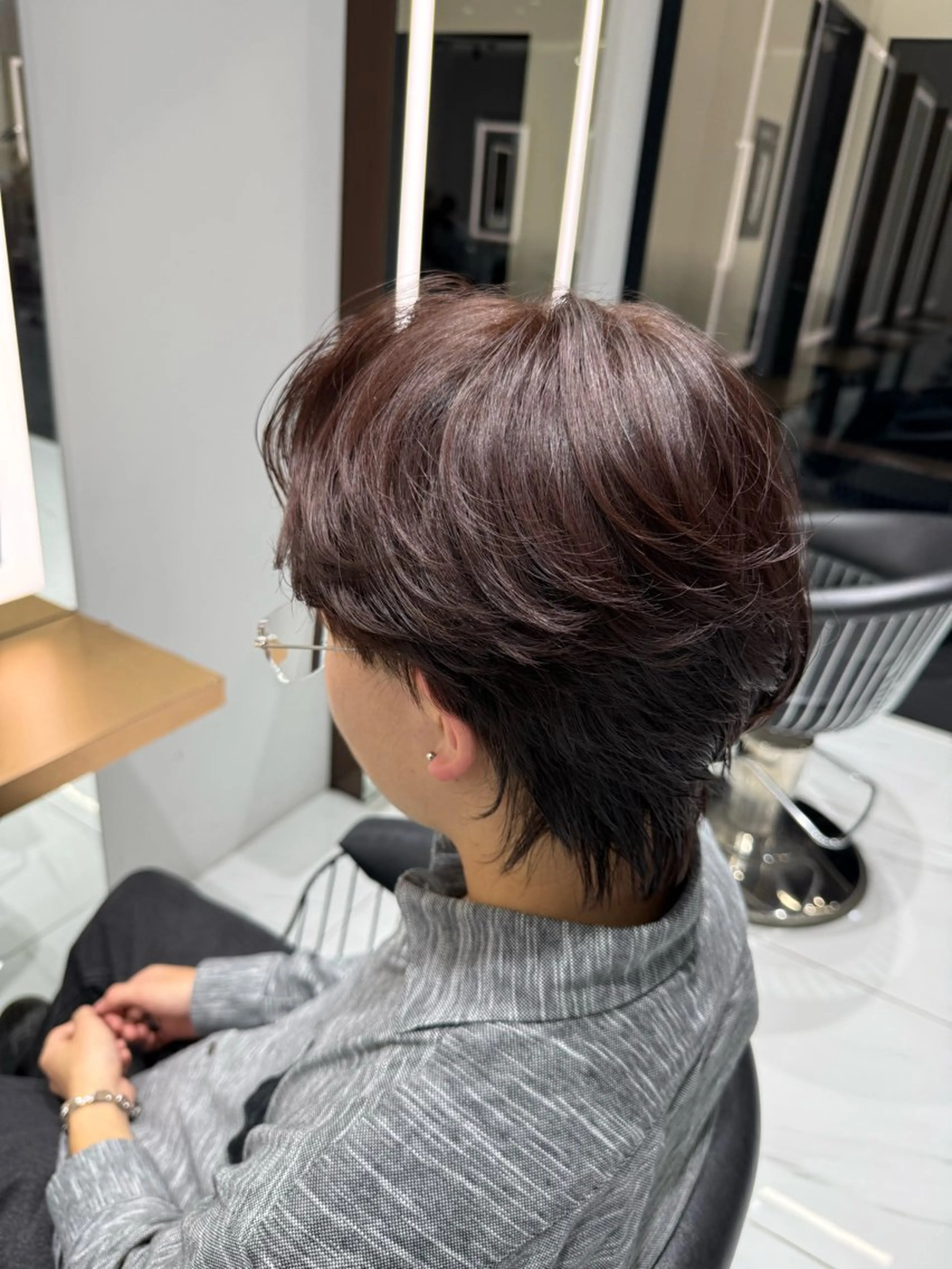 カラー メンズ ブラウンカラー ピンクカラー 渋谷ブリーチカラー/ デザインカラー/優希のヘアスタイル