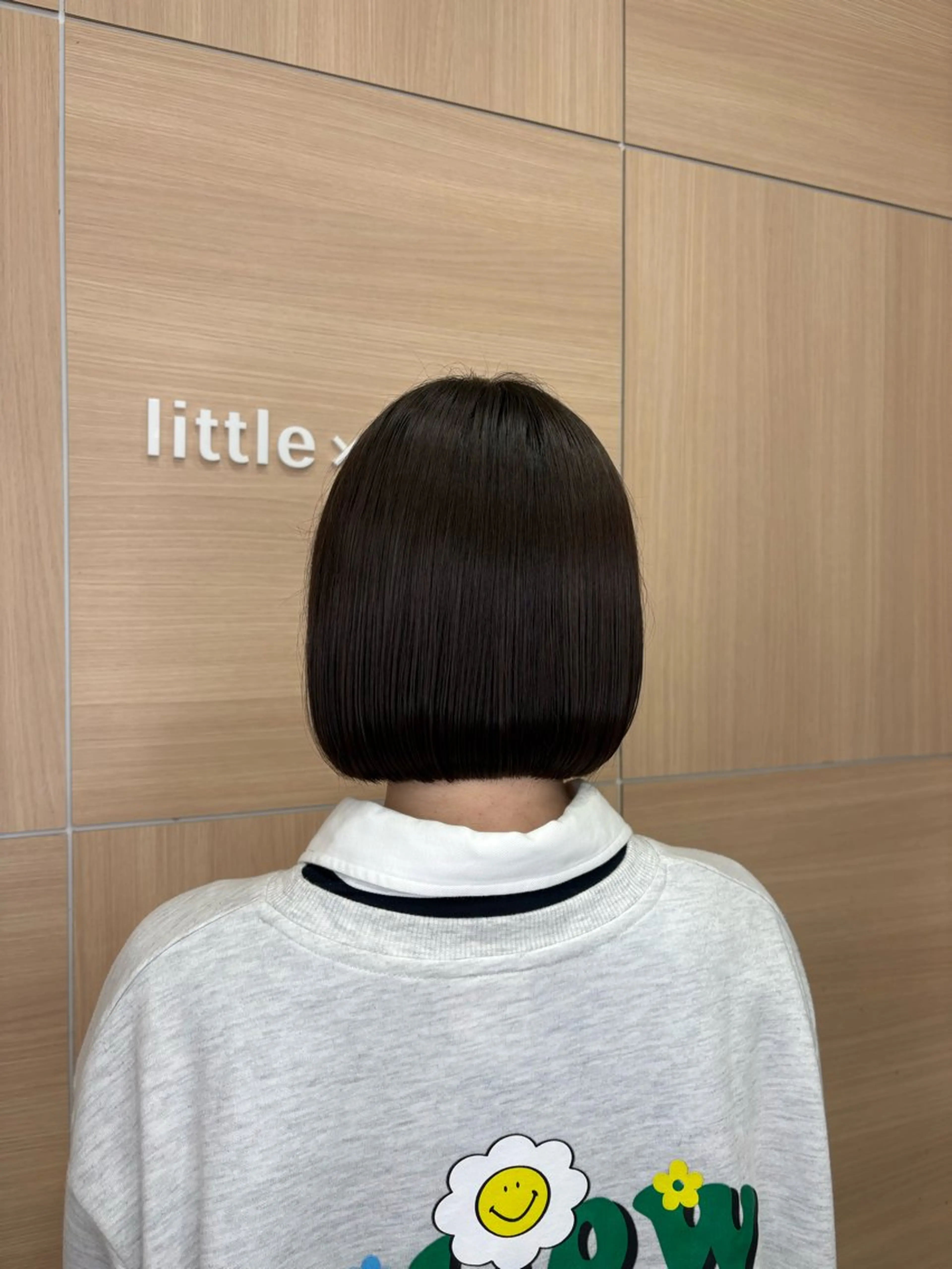 ショート ボブ little×RINNE 栄所属・栄美容師/ ふう💇🏼‍♀️のヘアスタイル
