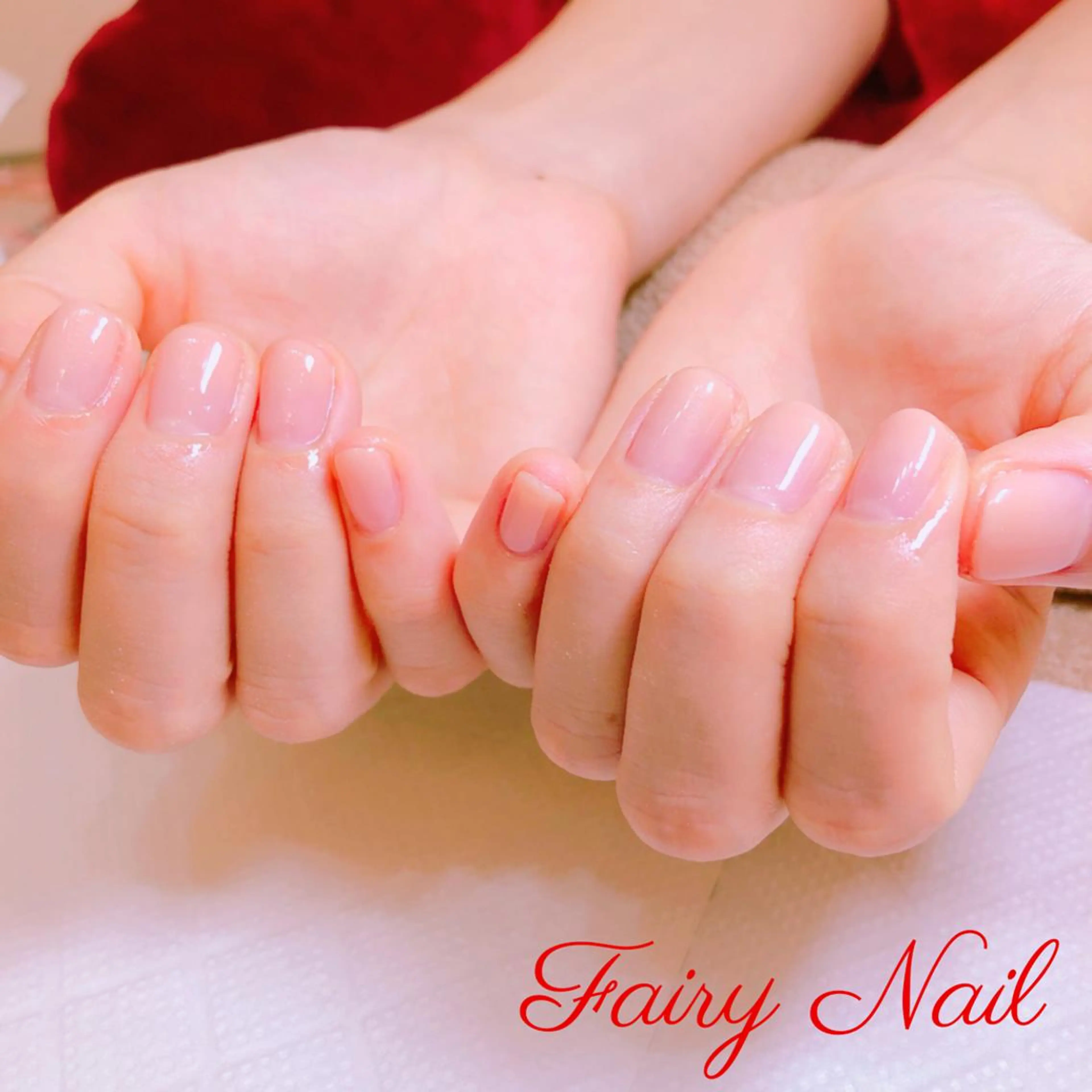 ネイル グラデーション シンプルネイル Fairy nailのネイルデザイン
