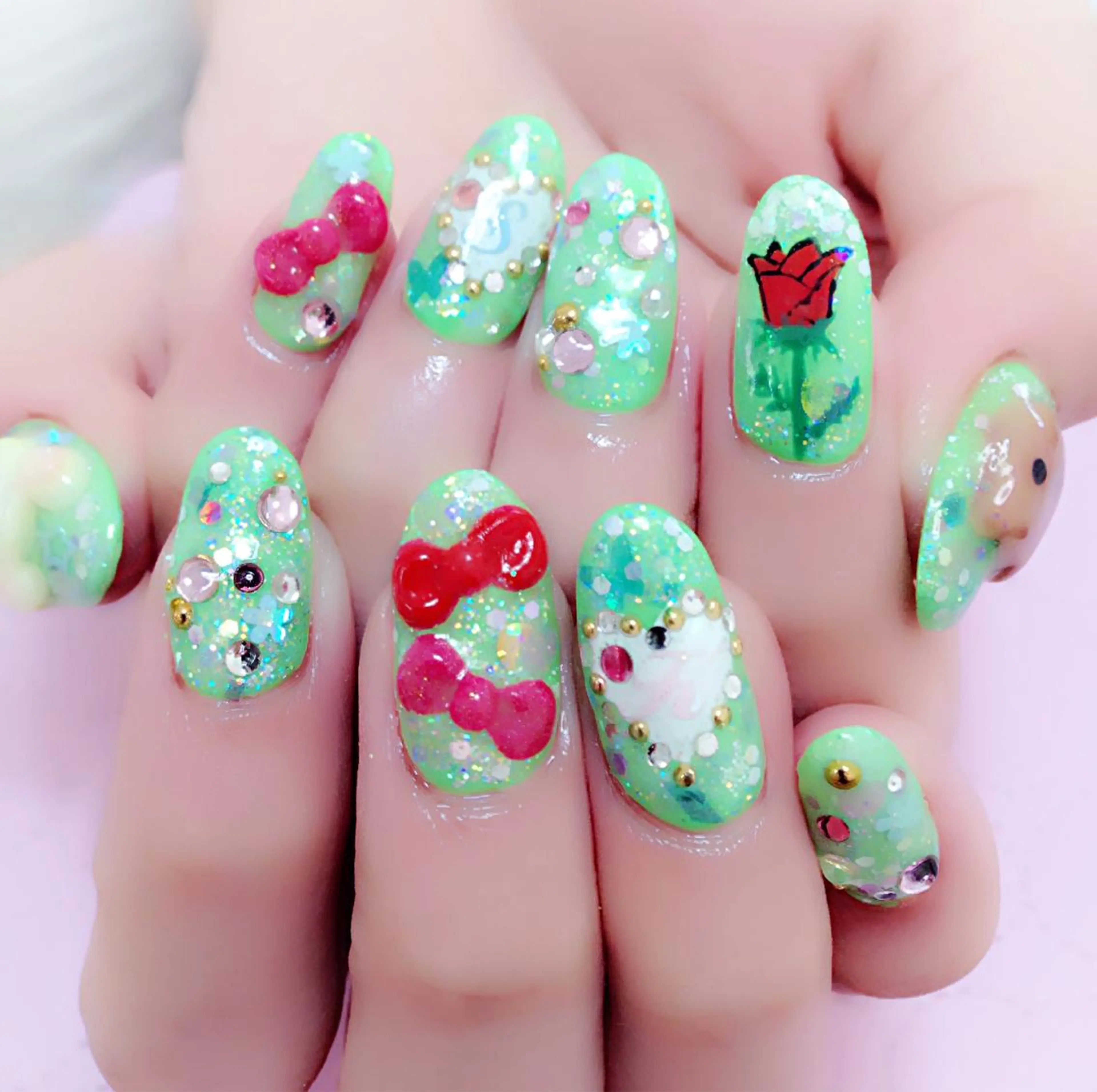 ネイル 🩵池袋heart nail🩵のネイルデザイン