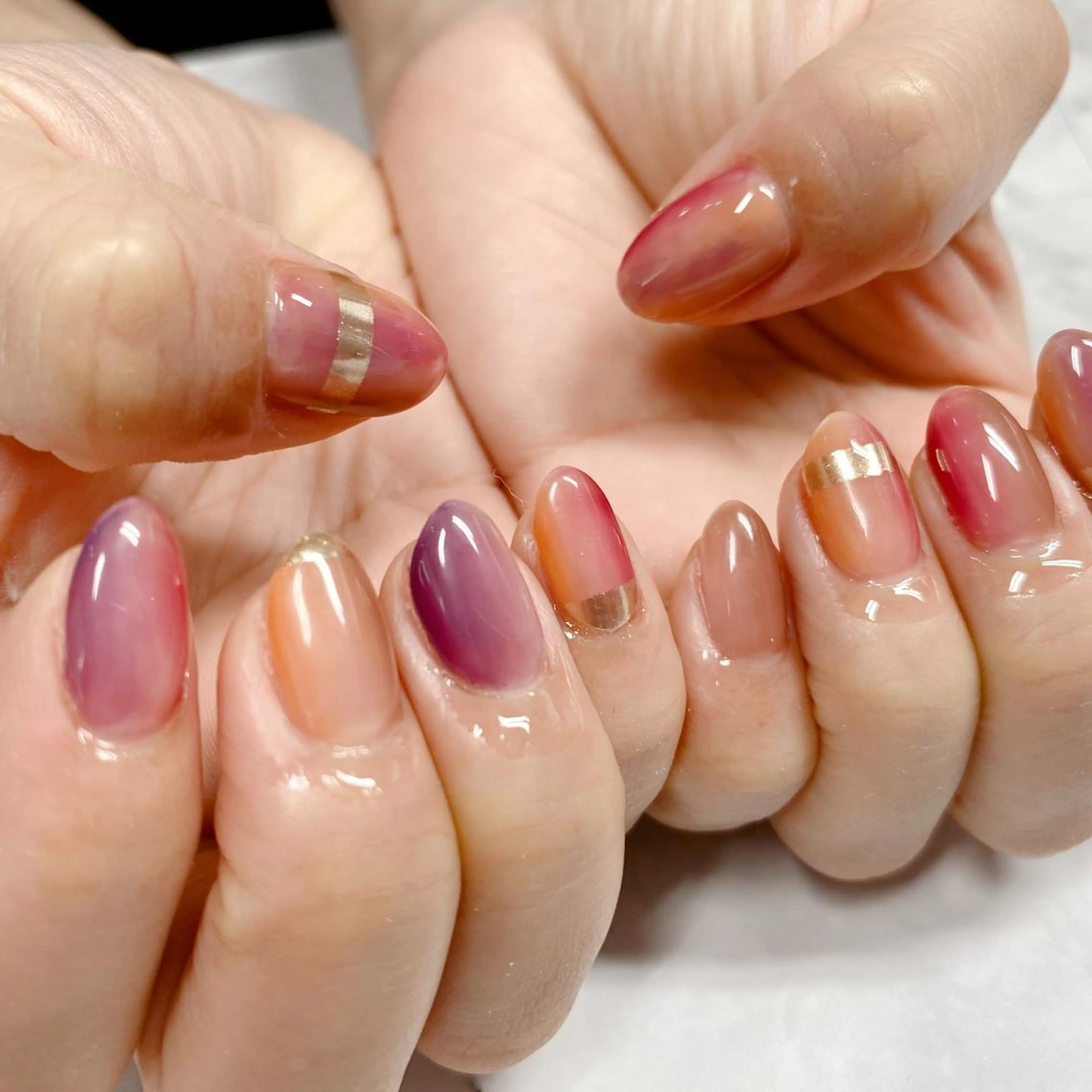 ネイル ハンドネイル 963.nail所属・【フィルイン専門店】 KURUMIのネイルデザイン