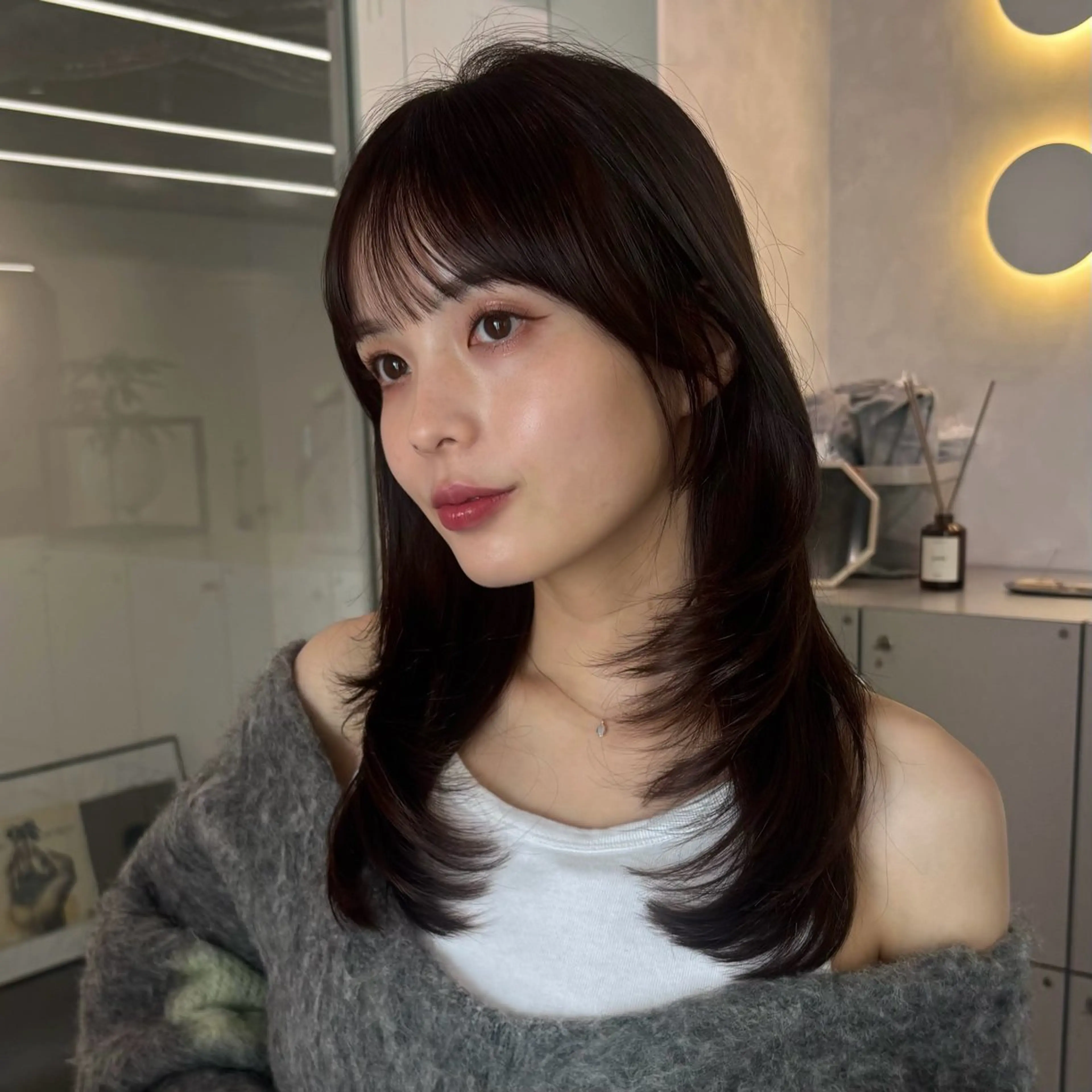 ミディアム 無料CUT 募集中🩷/横浜のヘアスタイル