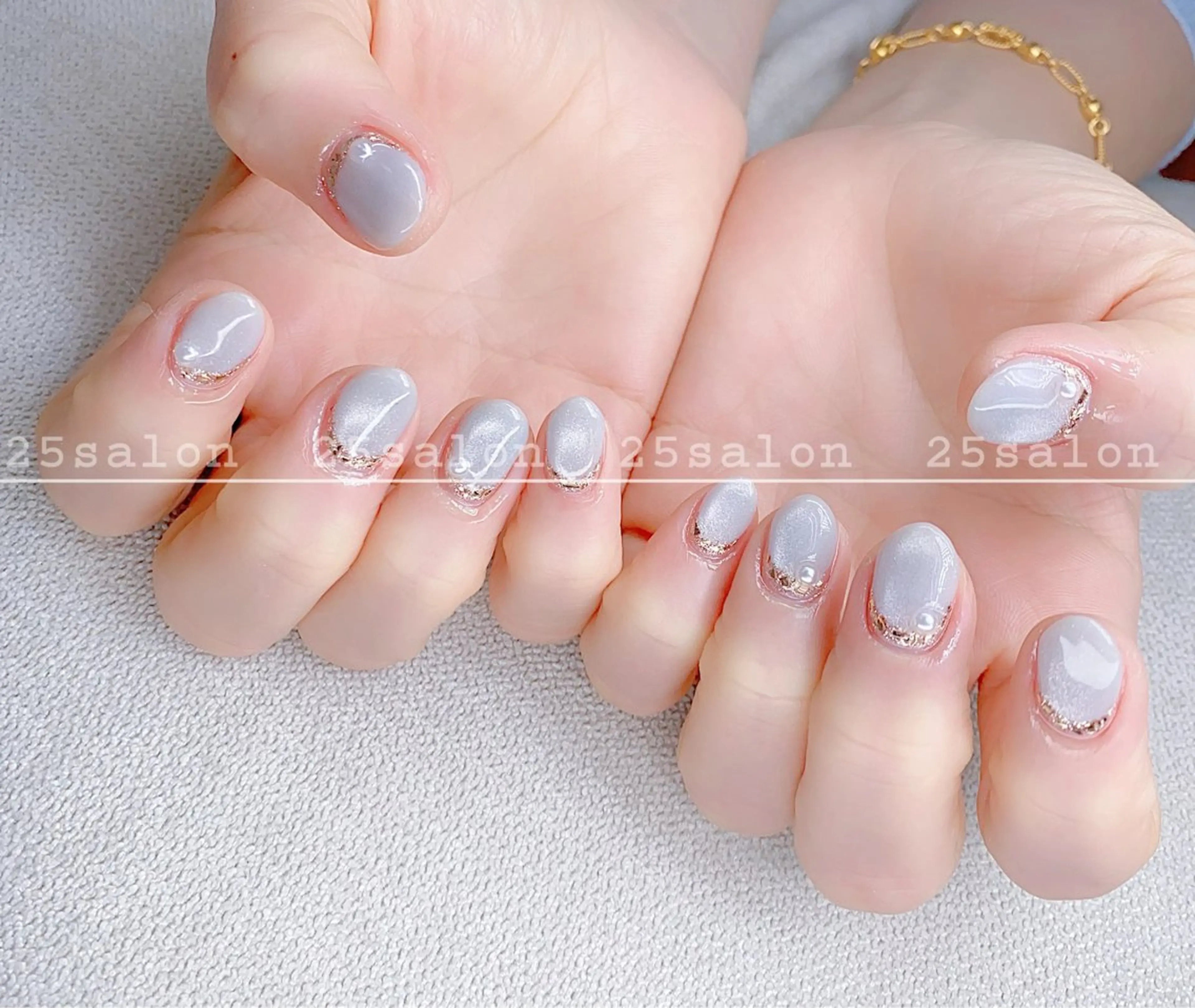 ネイル ジェルネイル 韓国ネイル ニュアンスネイル パラジェル ワンホンネイル 2 5のマツエク・マツパデザイン