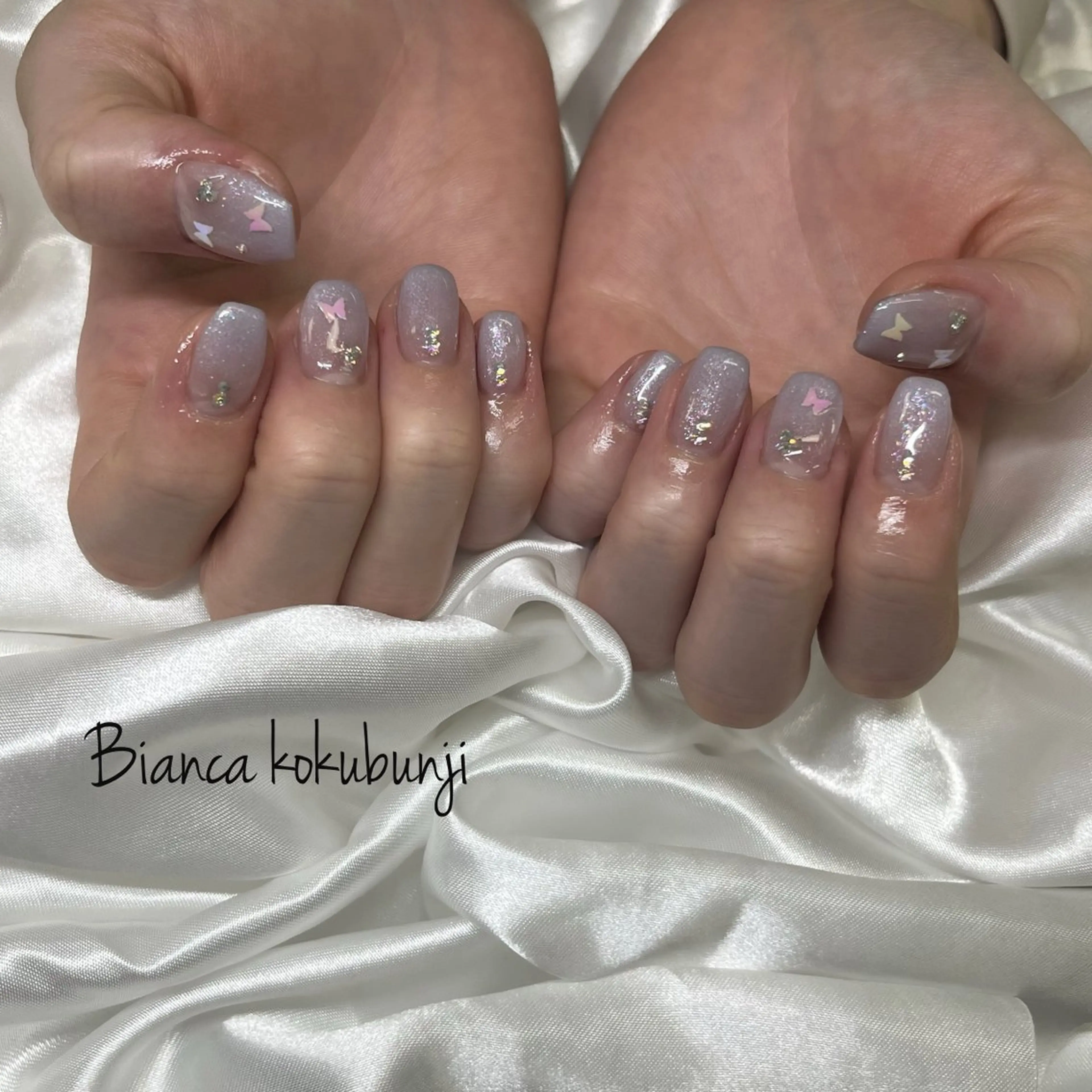 ネイル ハンドネイル Bianca☁国分寺 🤍店長/黒木愛美のネイルデザイン