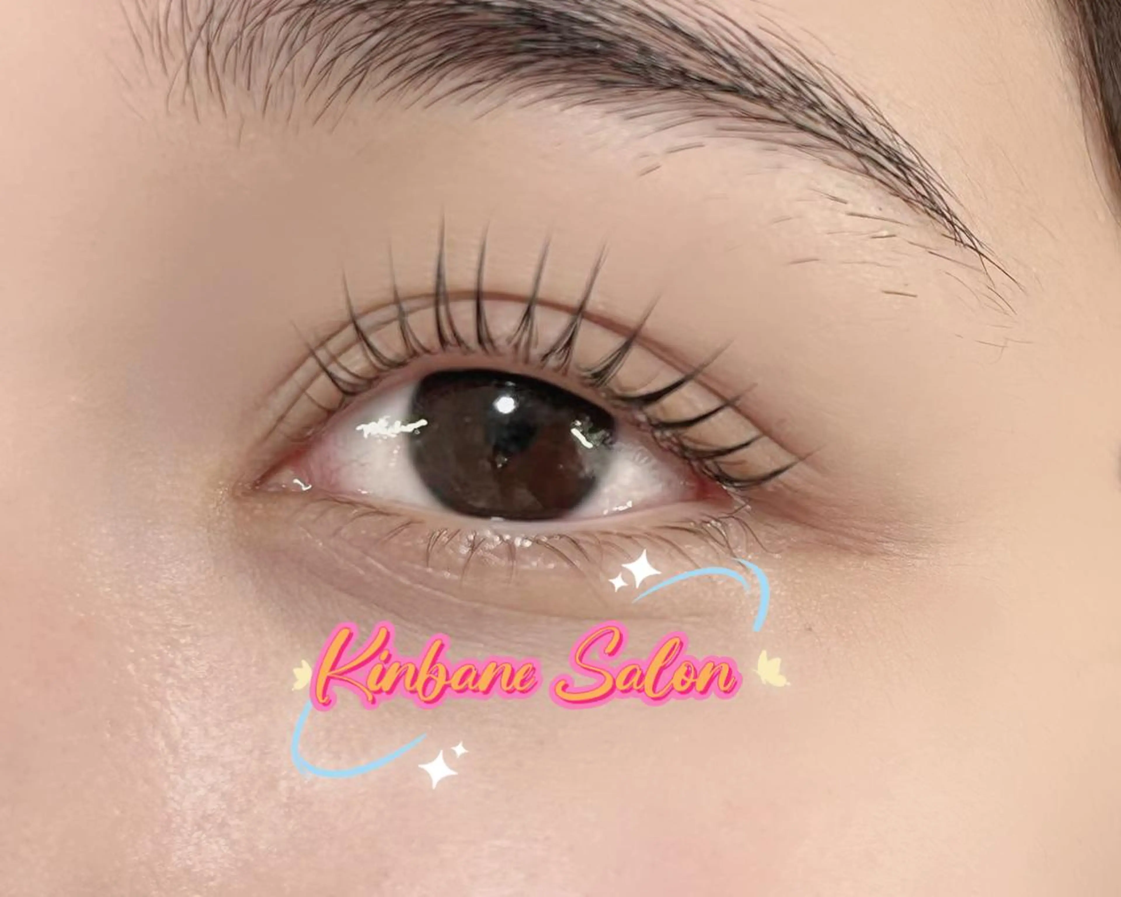 マツエク・マツパ 韓国風マツエク パリジェンヌラッシュリフト まつげパーマ 下まつげエクステ 一重×まつ毛パーマ マツパ 東 奈那のマツエク・マツパデザイン