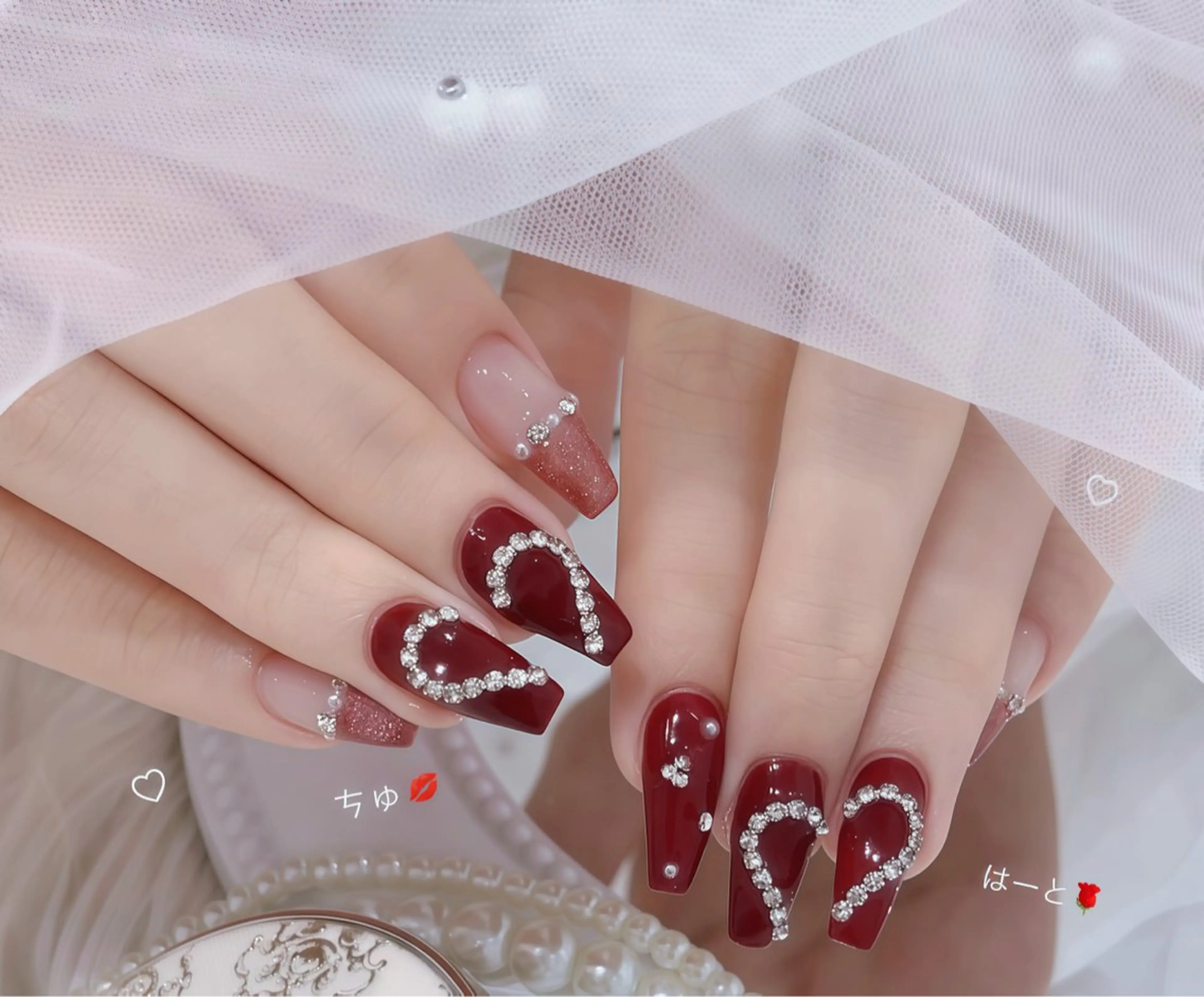 ネイル オーロラネイル チークネイル フットネイル フレンチネイル ジェルネイル NEW NAIL💞 yukiのネイルデザイン