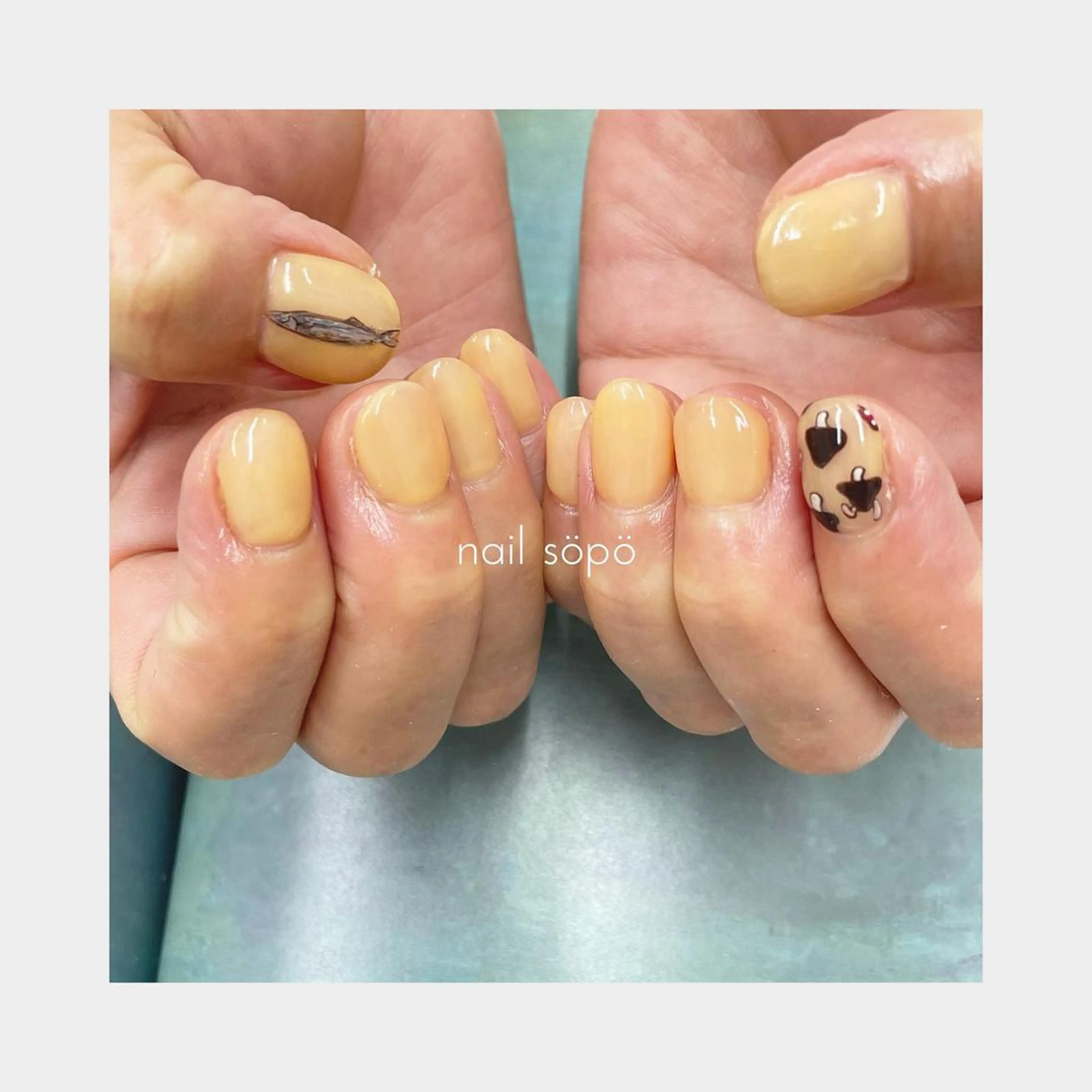ネイル 自由が丘✳︎奥沢 nail söpöのネイルデザイン