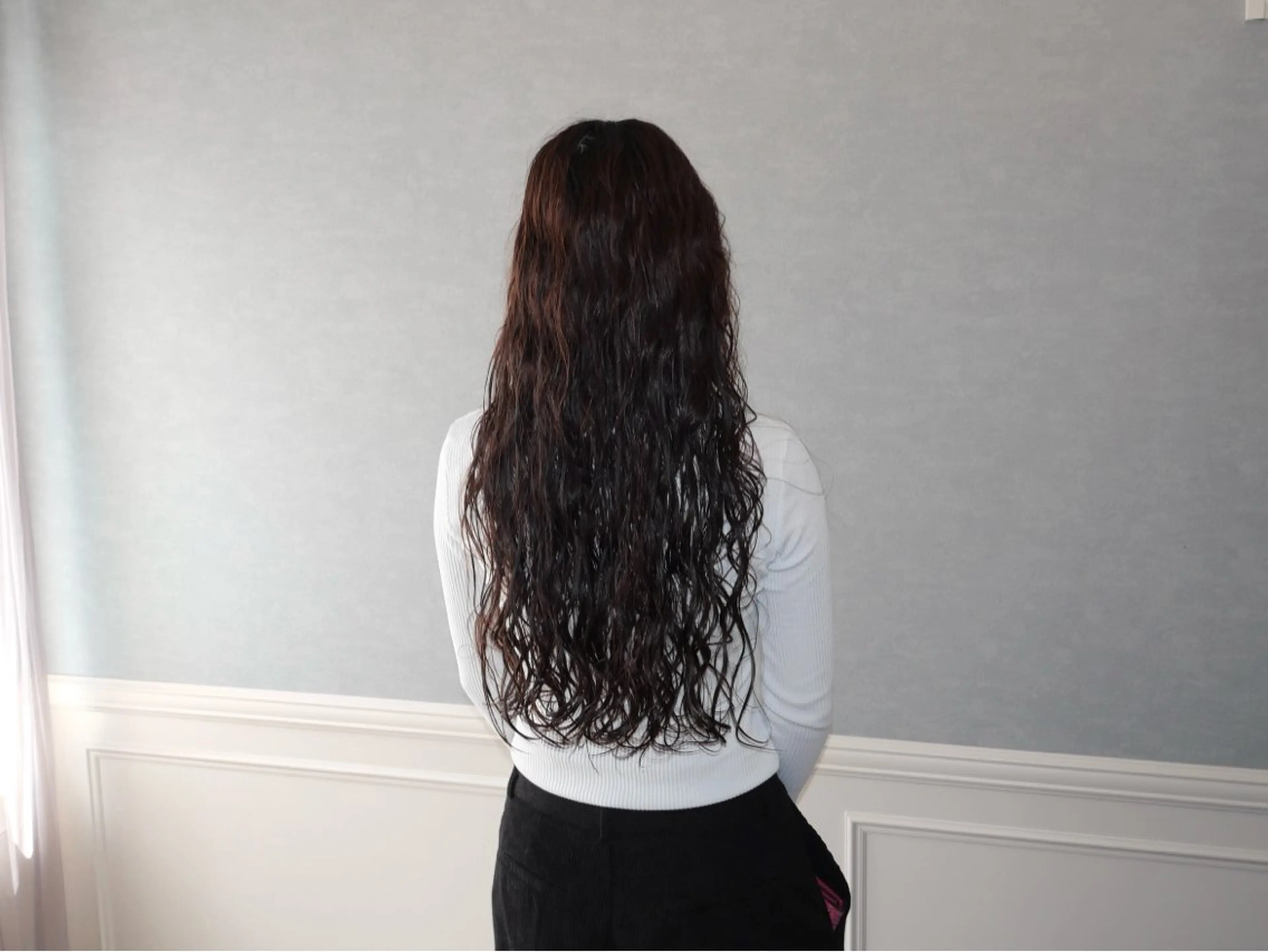 ロング パーマ 美容casita カシータ所属・Nagumo Mizukiのヘアスタイル