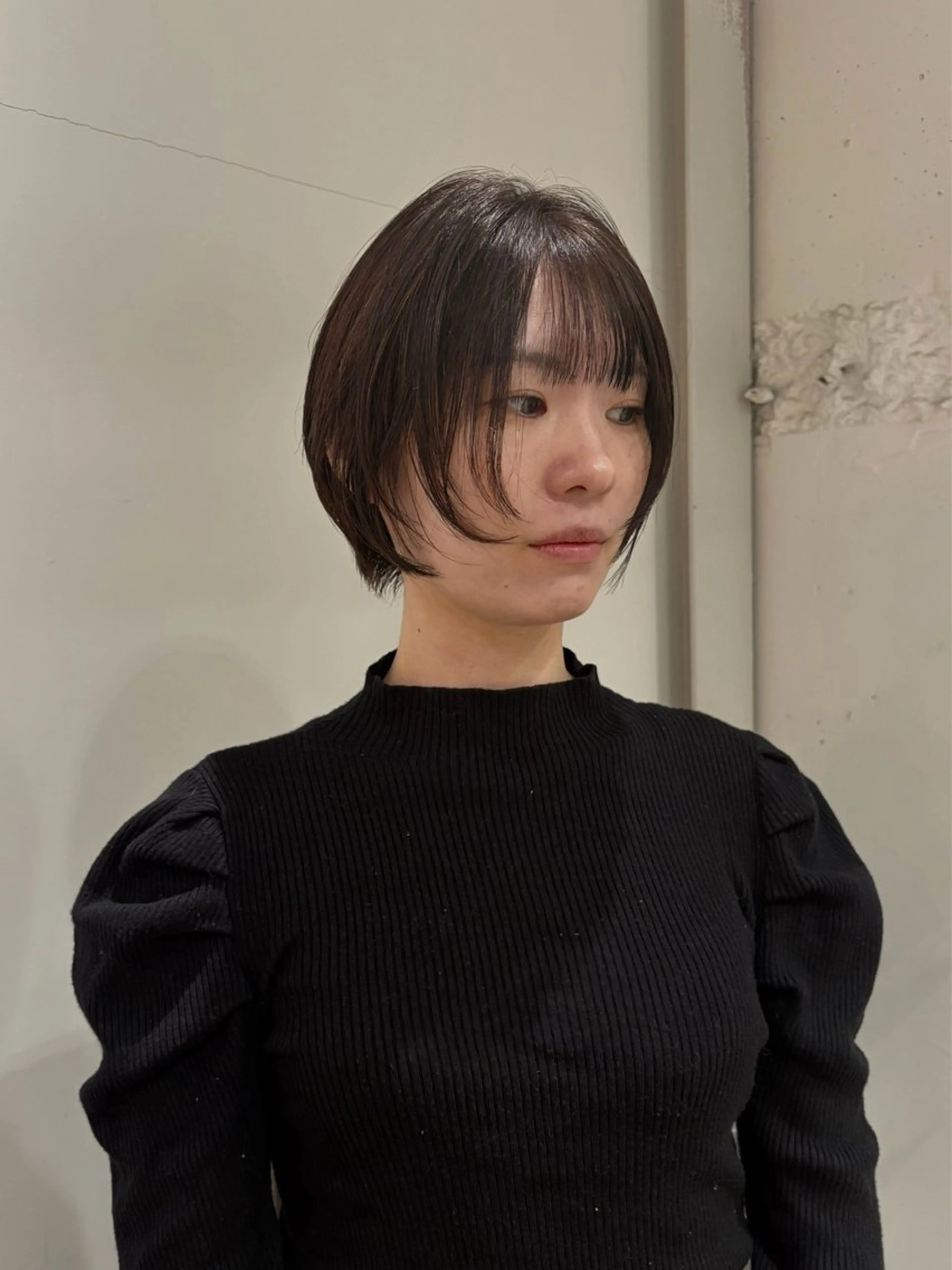 ショート カラー 透明感カラー ショートヘア 川合 慶輔のヘアスタイル