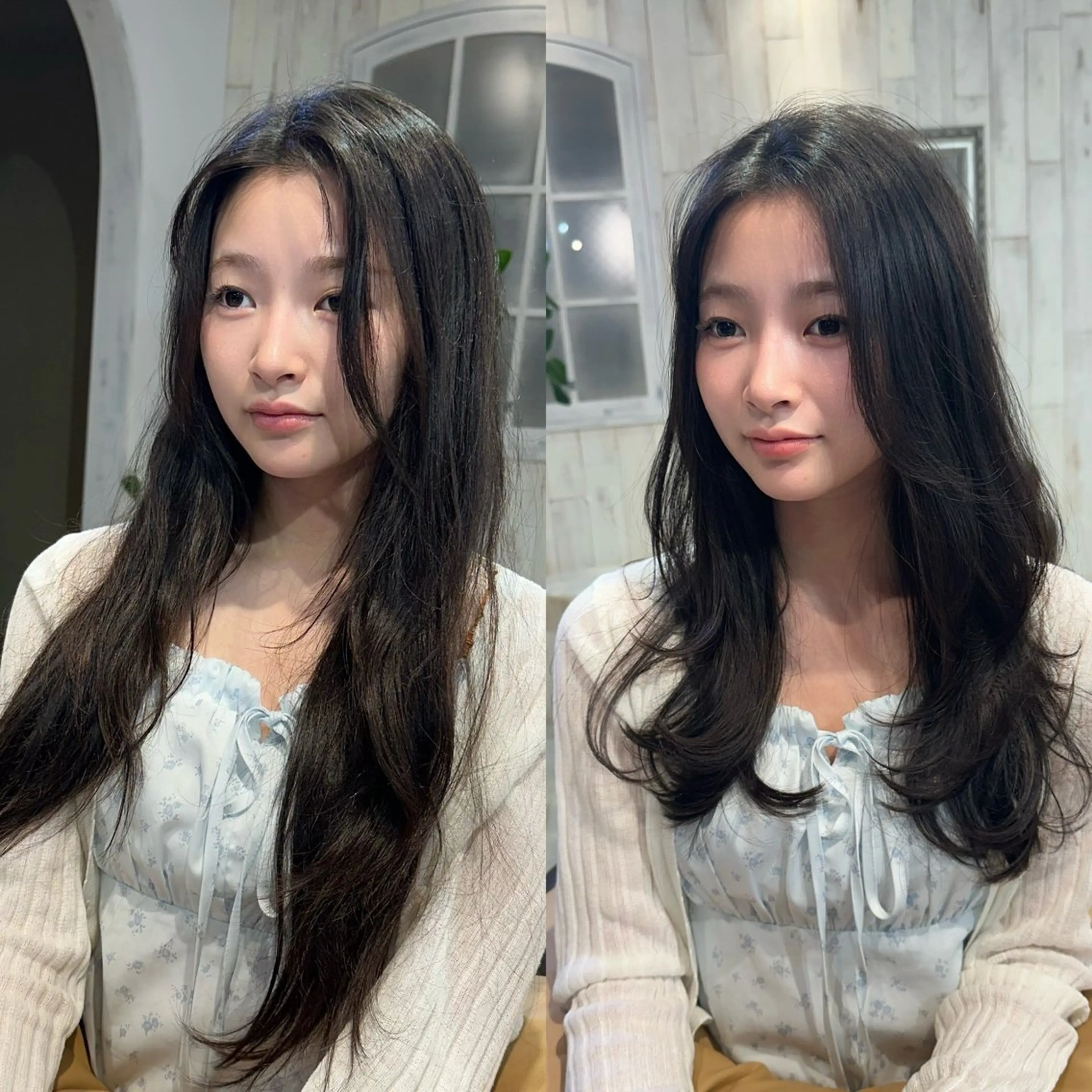 セミロング 縮毛矯正/ショート/ レイヤー/畑中正敏のヘアスタイル