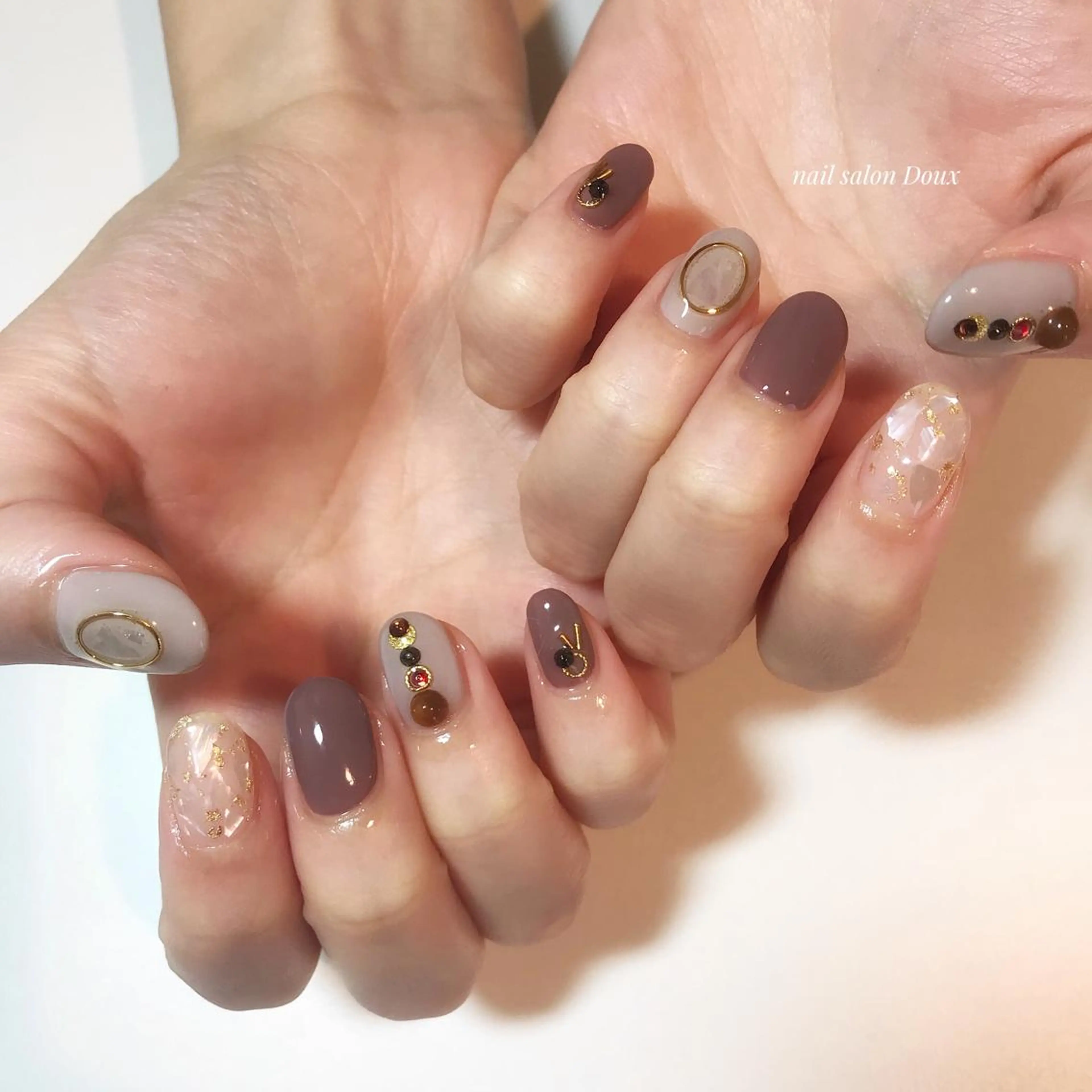 ネイル doux nailのネイルデザイン