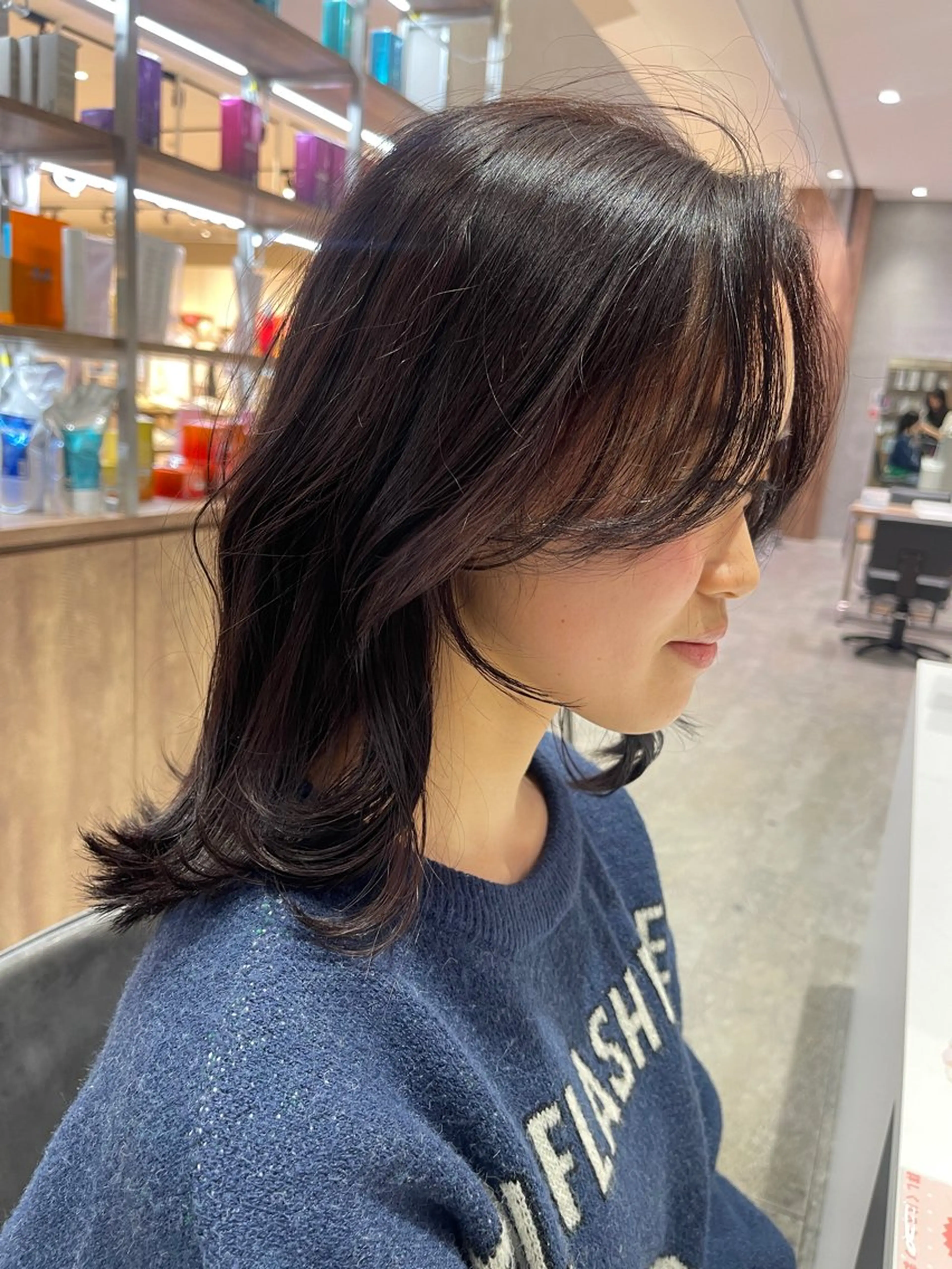 ミディアム カット ヘアカラー 髪質改善/レイヤー ✨平沼佑麻✨のヘアスタイル