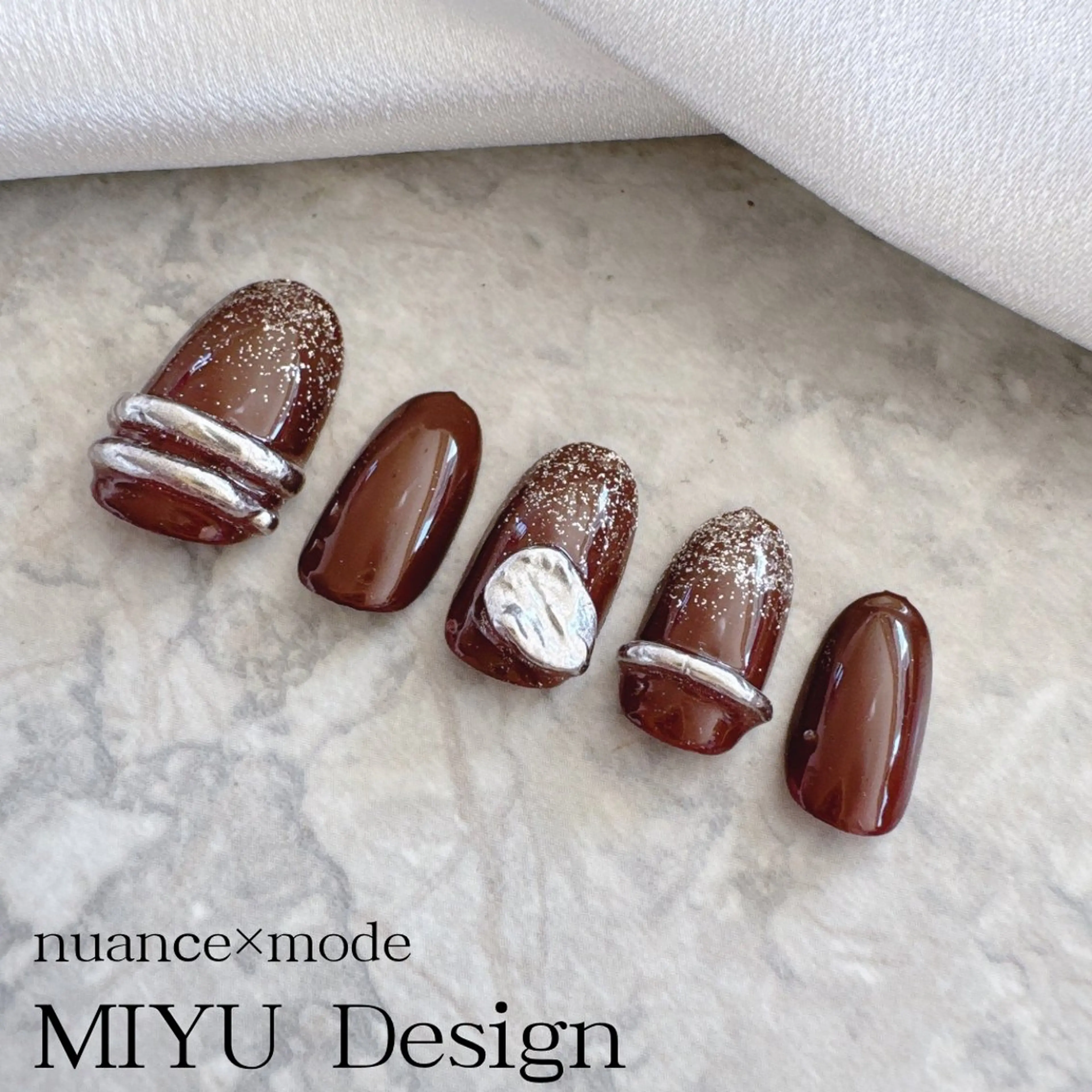 ネイル アートネイル MignonReve ☺︎MIYUのネイルデザイン