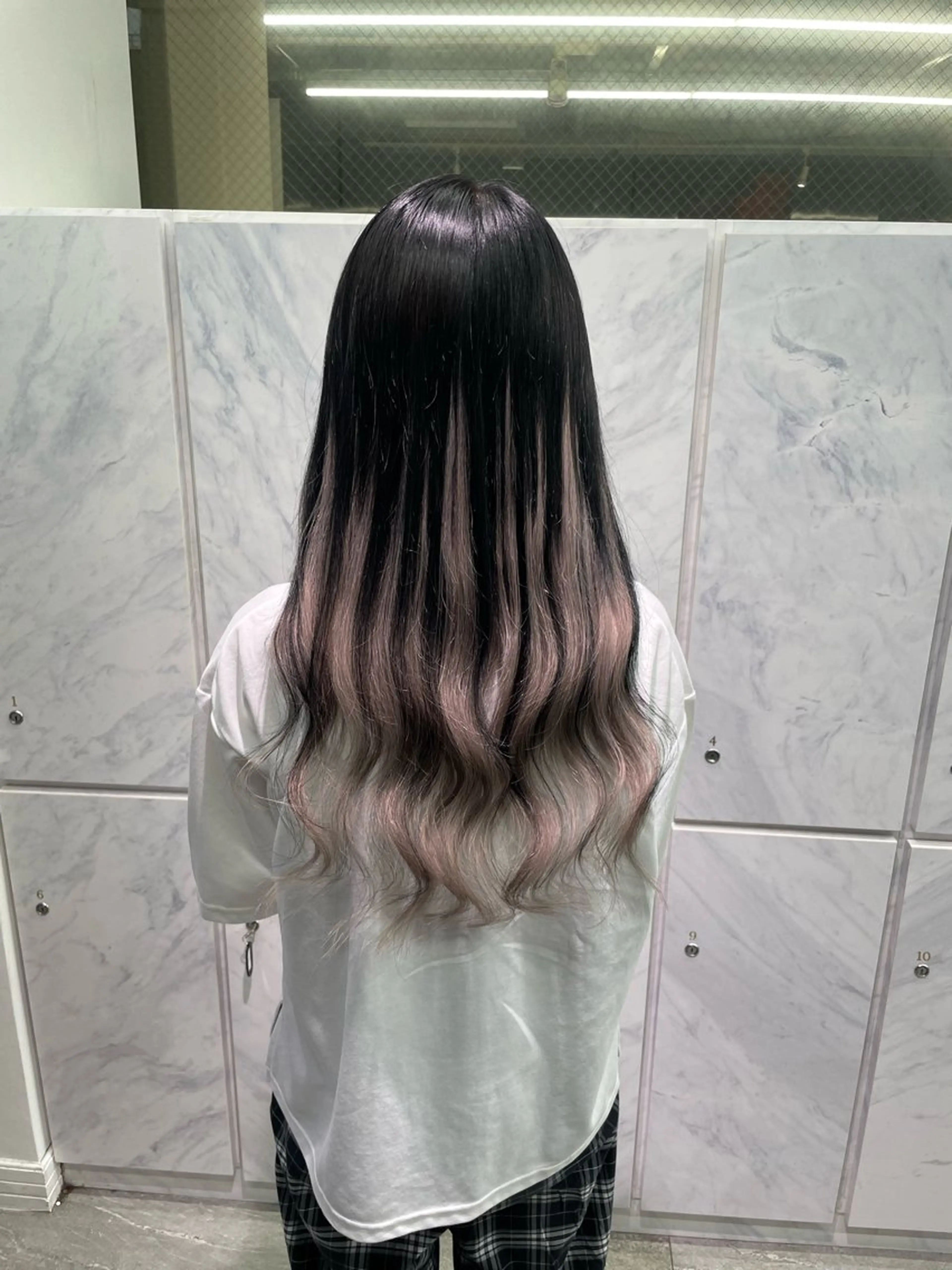 ロング カット ヘアカラー エクステ 🦋プルエクステ ARISA🦋のヘアスタイル