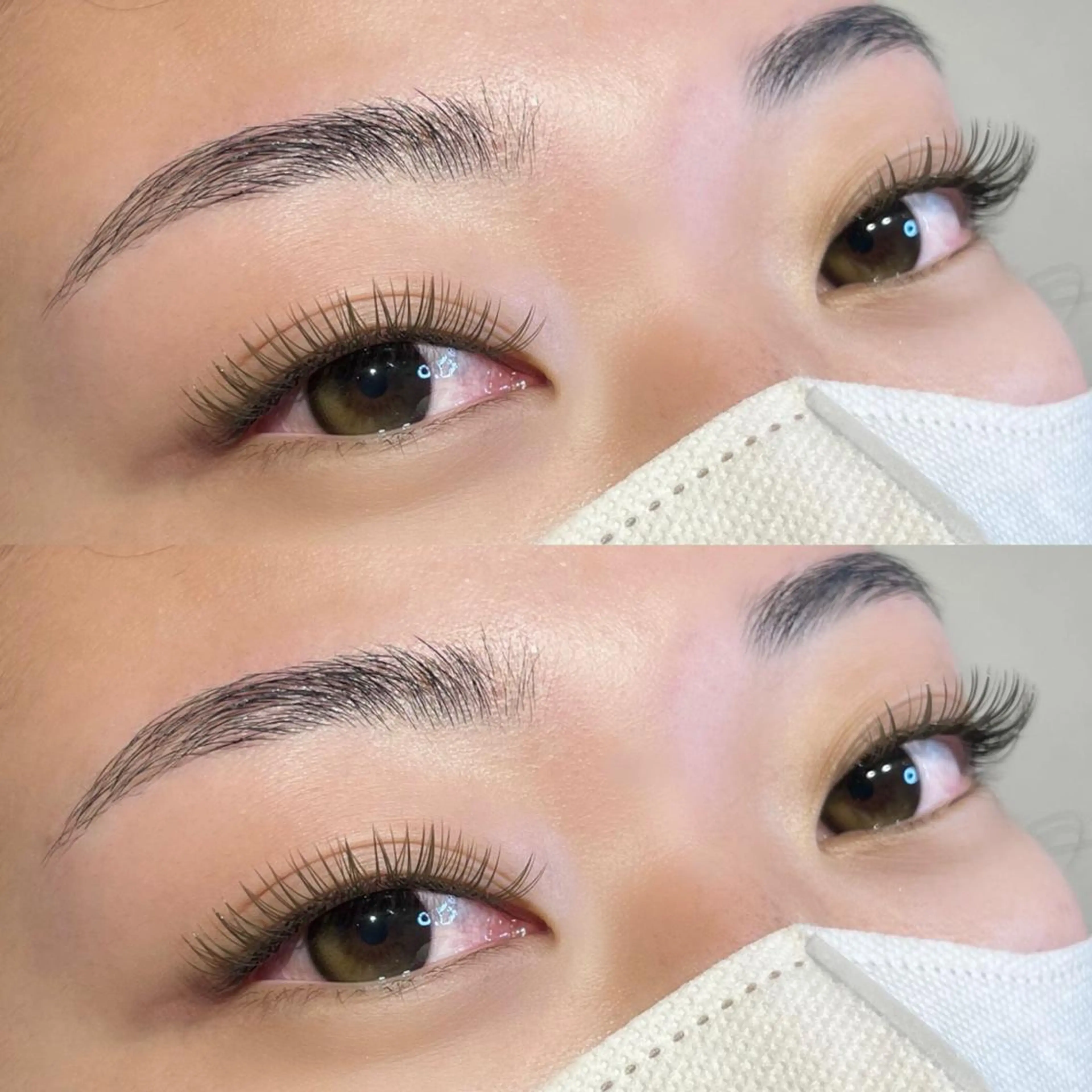 マツエク・マツパ アイブロウ フラットラッシュ マツエク 【LILY】伊沢/ バインド/パリ/エクのマツエク・マツパデザイン