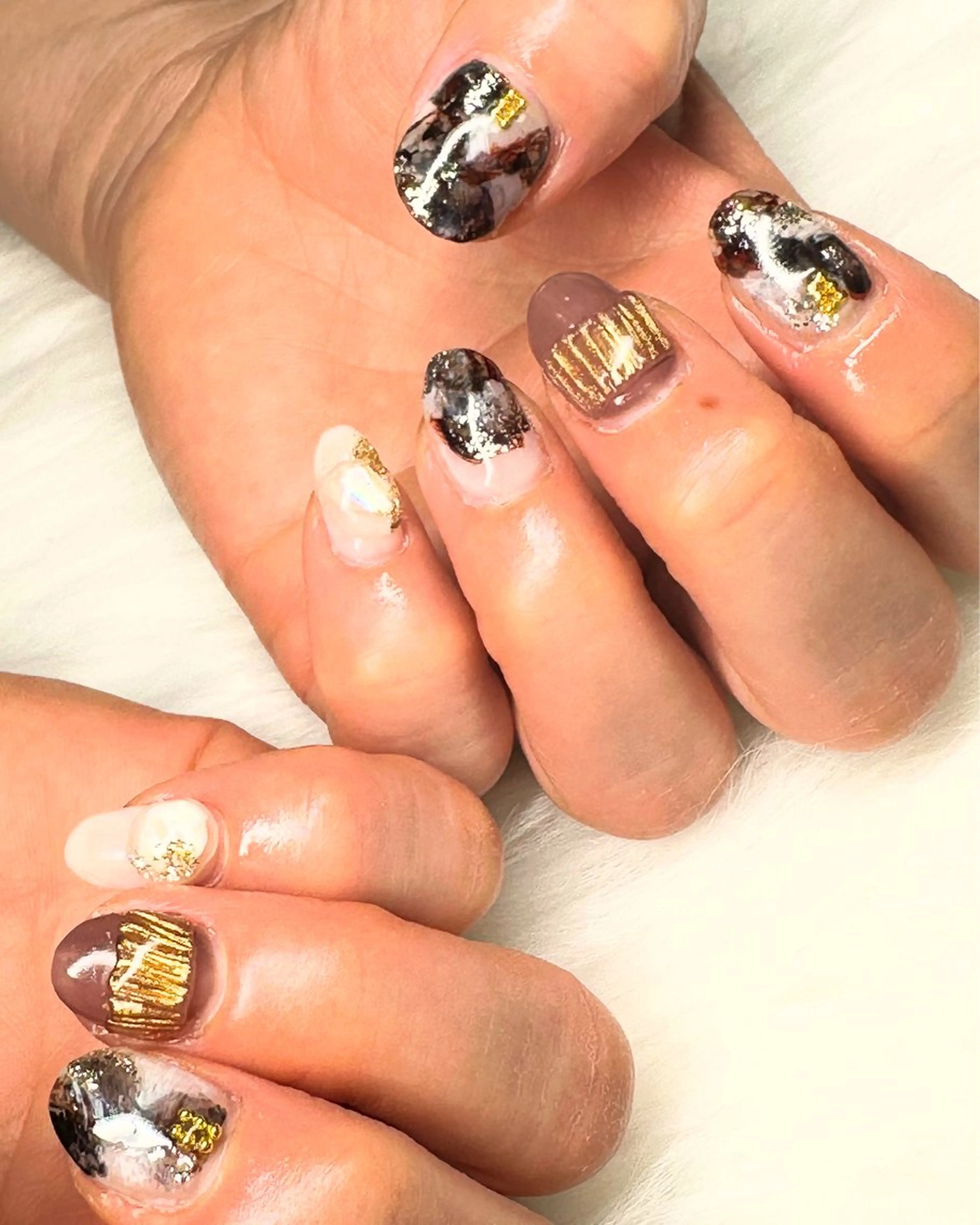 ネイル ハンドネイル 田端 笑理菜のネイルデザイン