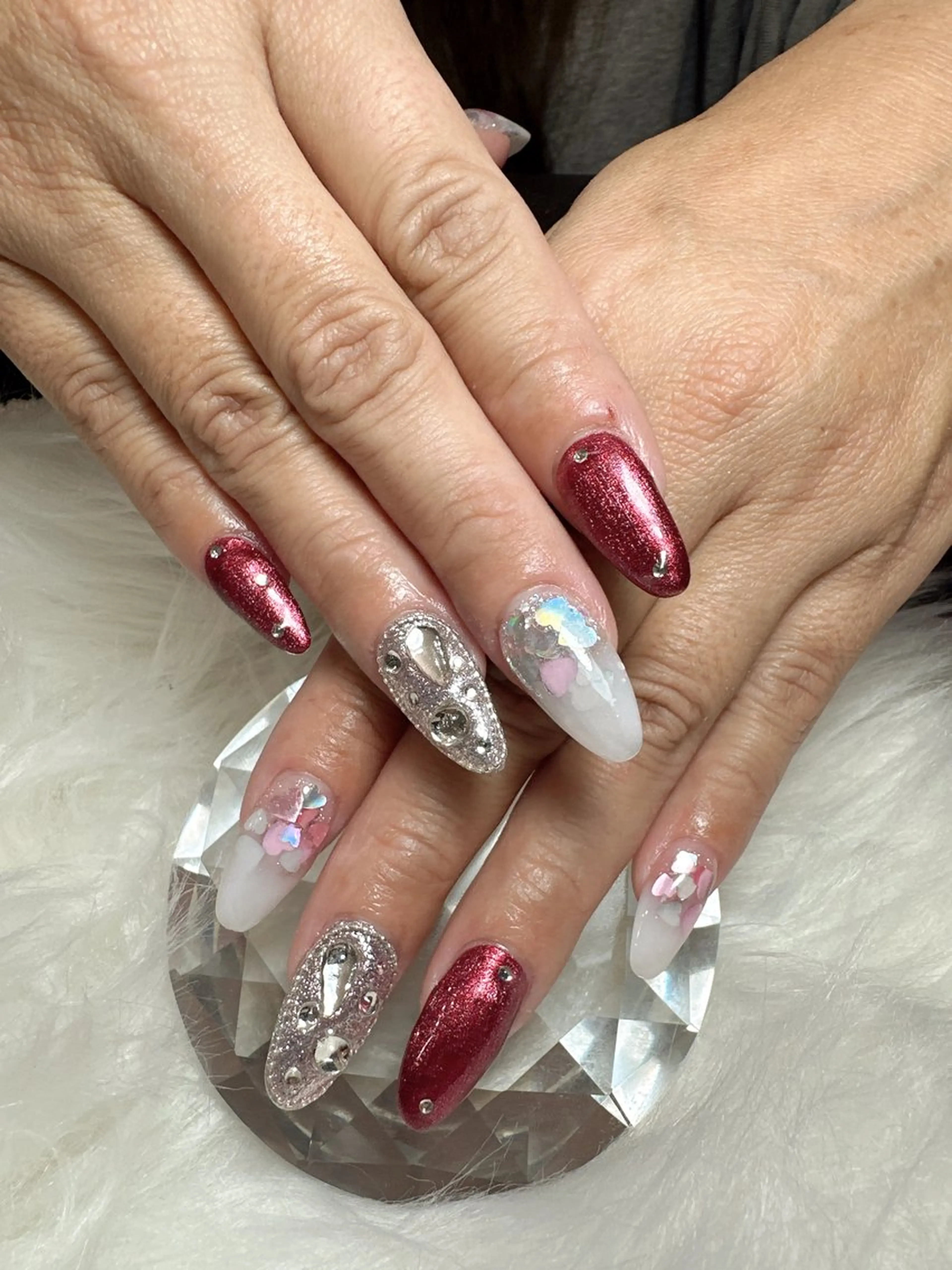 ネイル ハンドネイル Lily 竹前のネイルデザイン