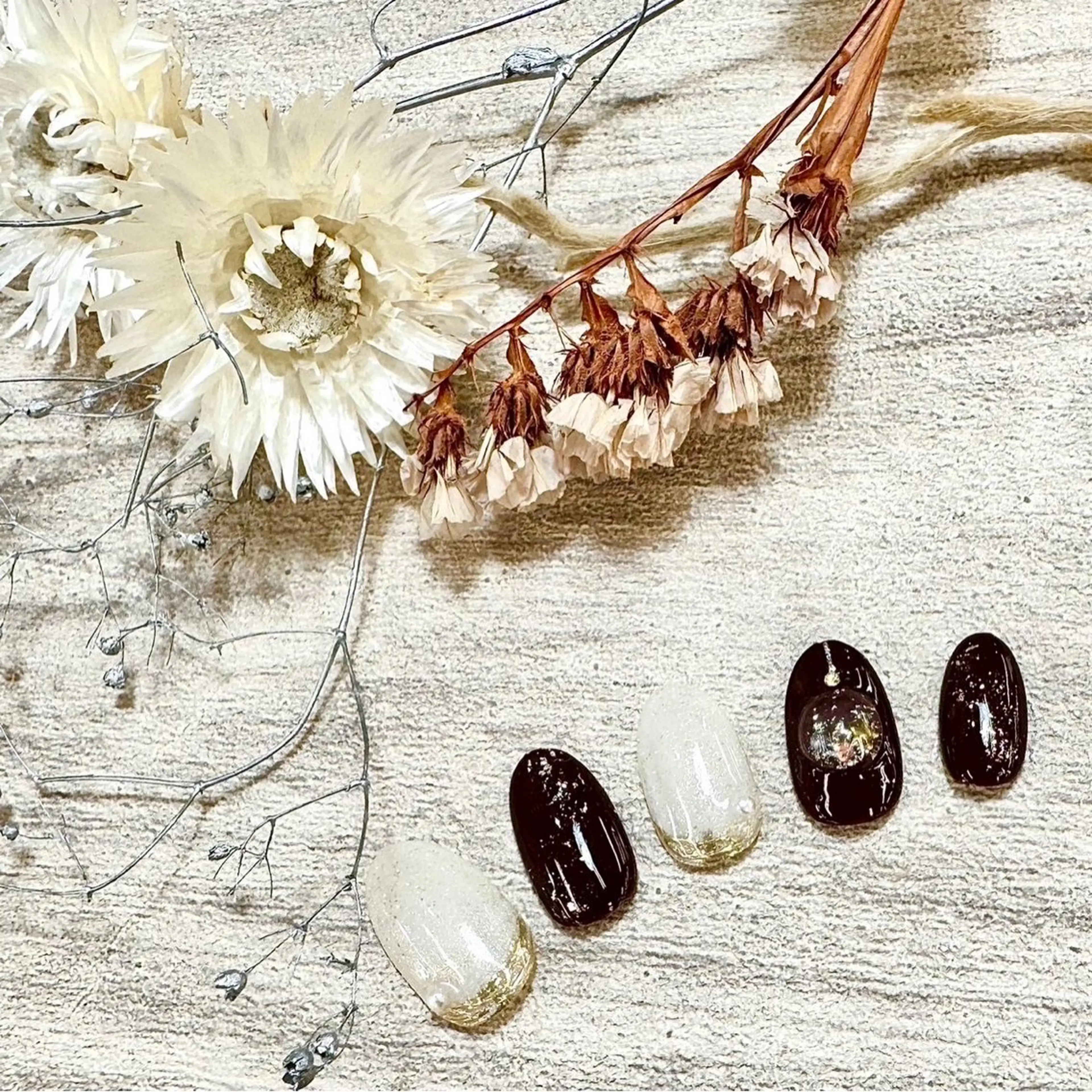 ネイル ⭐︎休業中の練習⭐︎ JNA認定講師髙橋のネイルデザイン