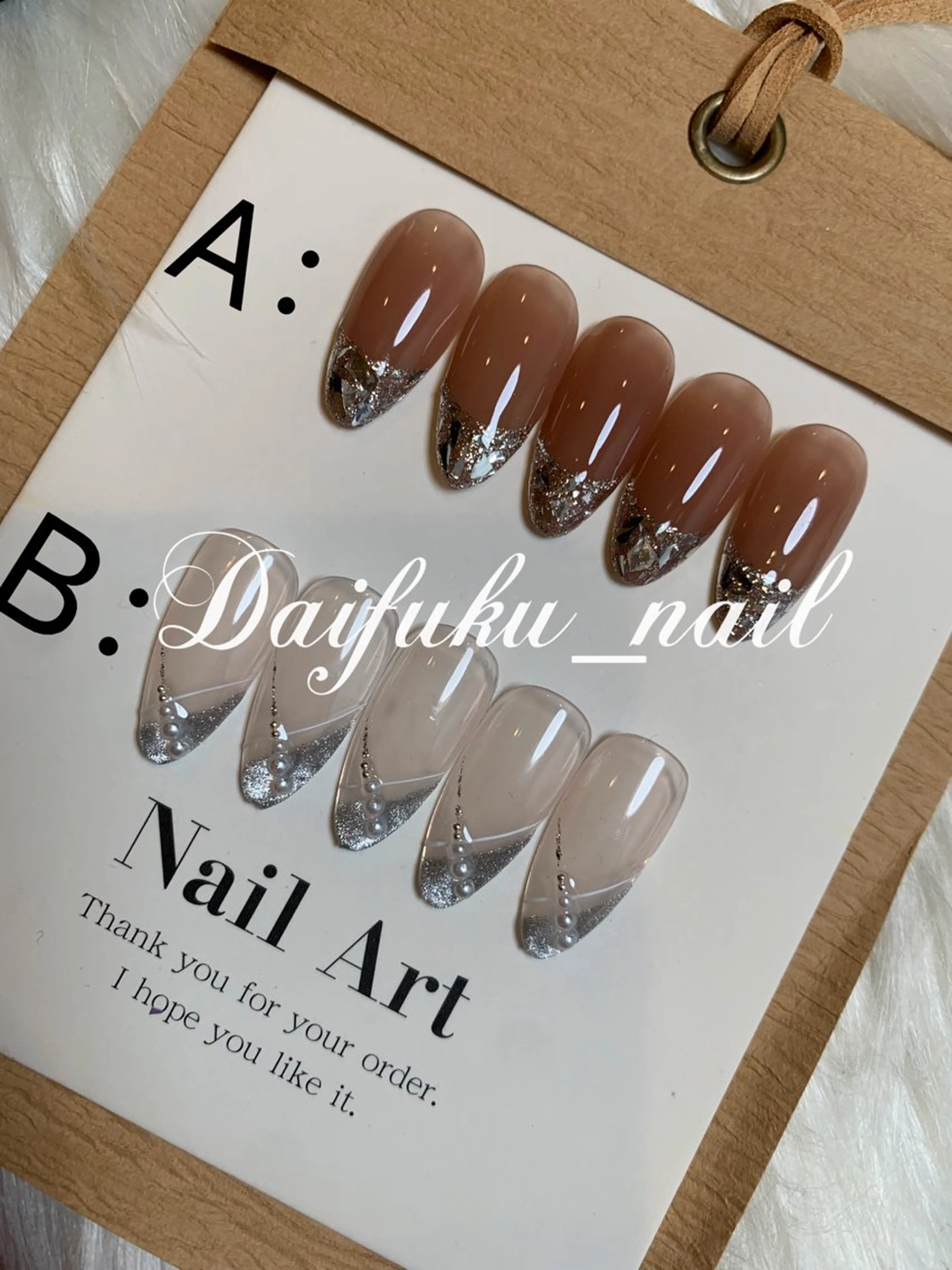 ロング Daifuku nailsのネイルデザイン