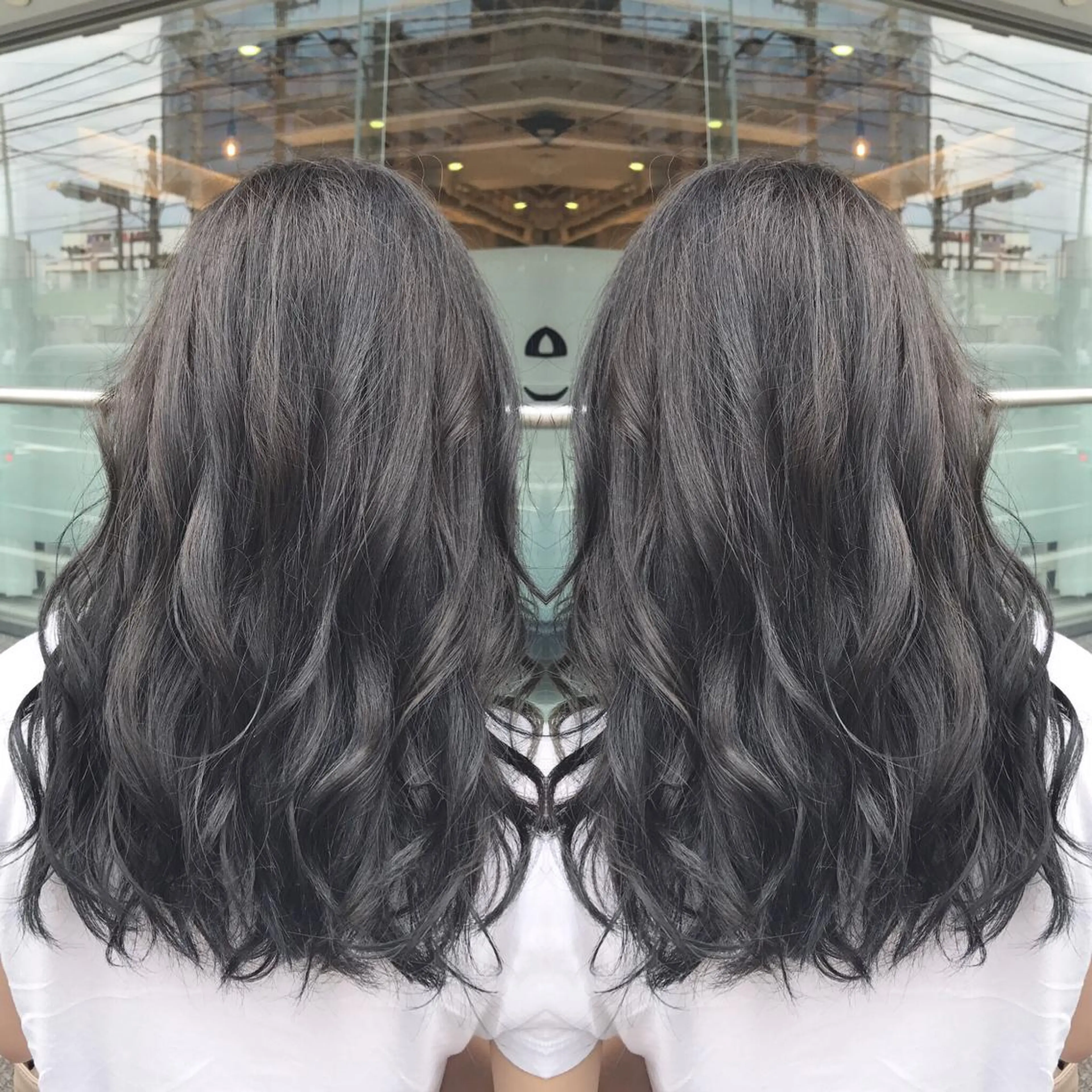 ❷【 人気 No.1 】カット & イルミナカラー ⭐︎ 極潤 うる艶トリートメントの写真