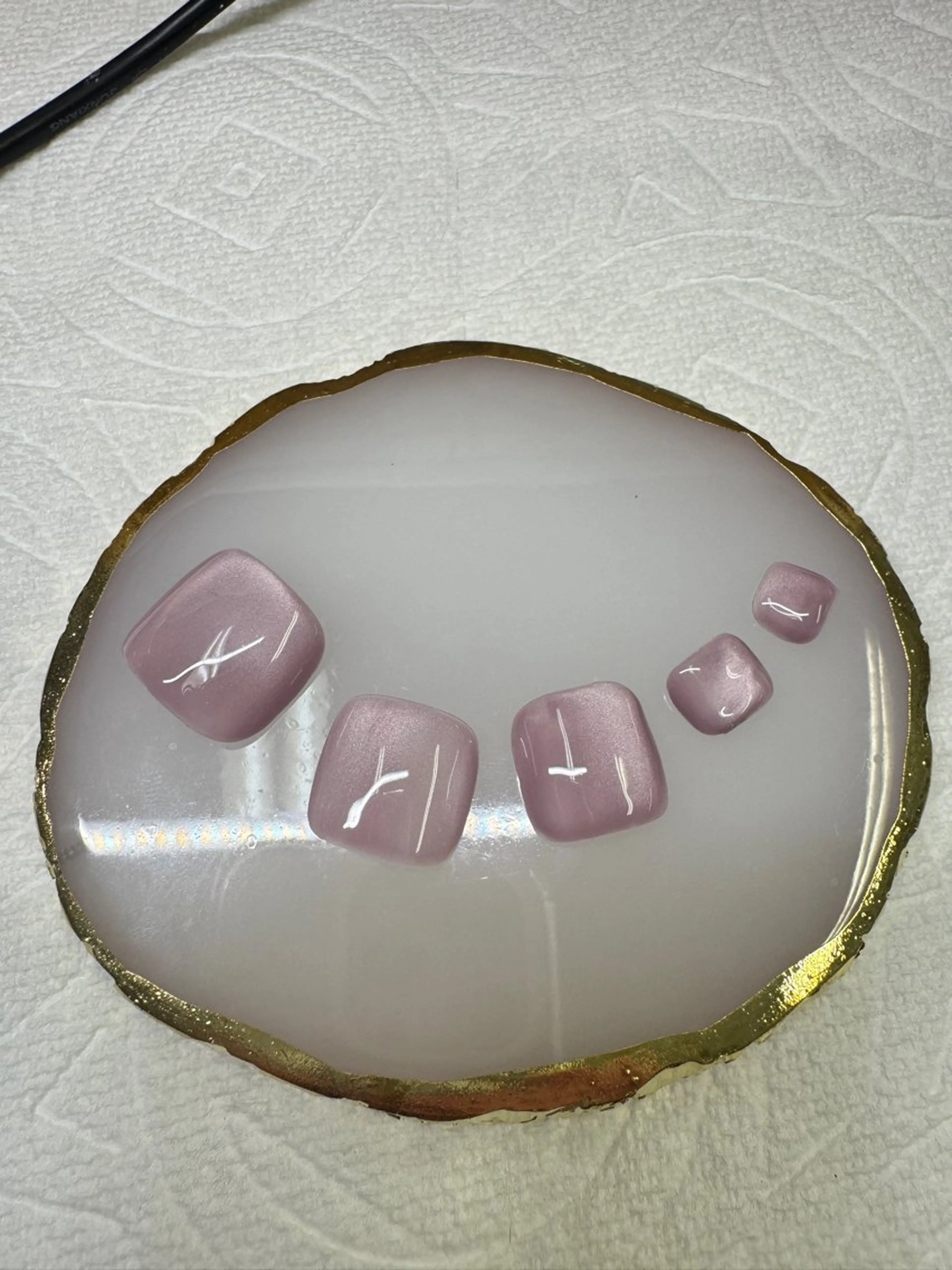 ネイル フレンチネイル ジェルネイル ガラスフレンチ グラデーション マグネットネイル Queeens nailのネイルデザイン