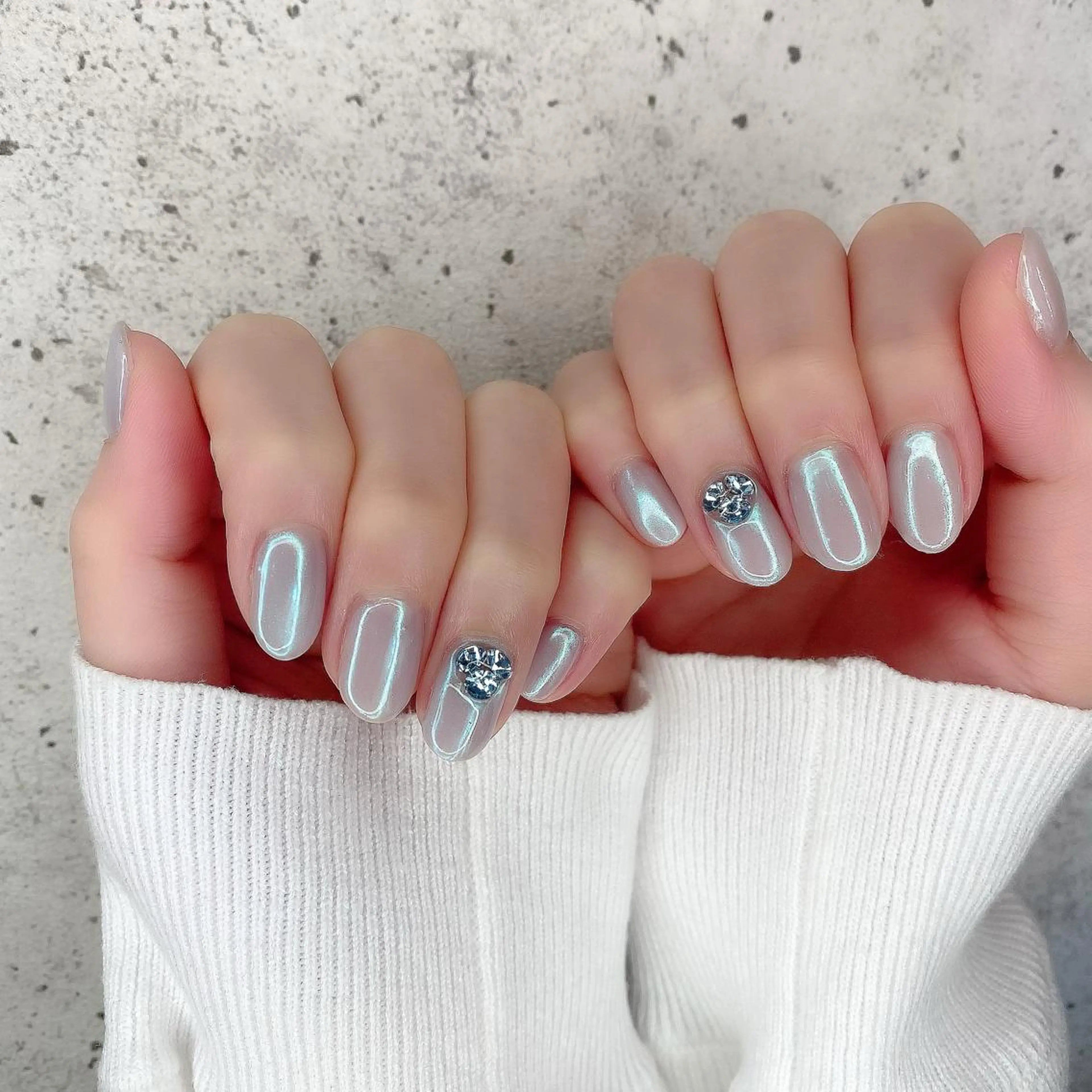 ミディアム カラー パーマ ヘアアレンジ メンズ キッズ ネイル マツエク・マツパ ハンドネイル Salon Ｋのネイルデザイン