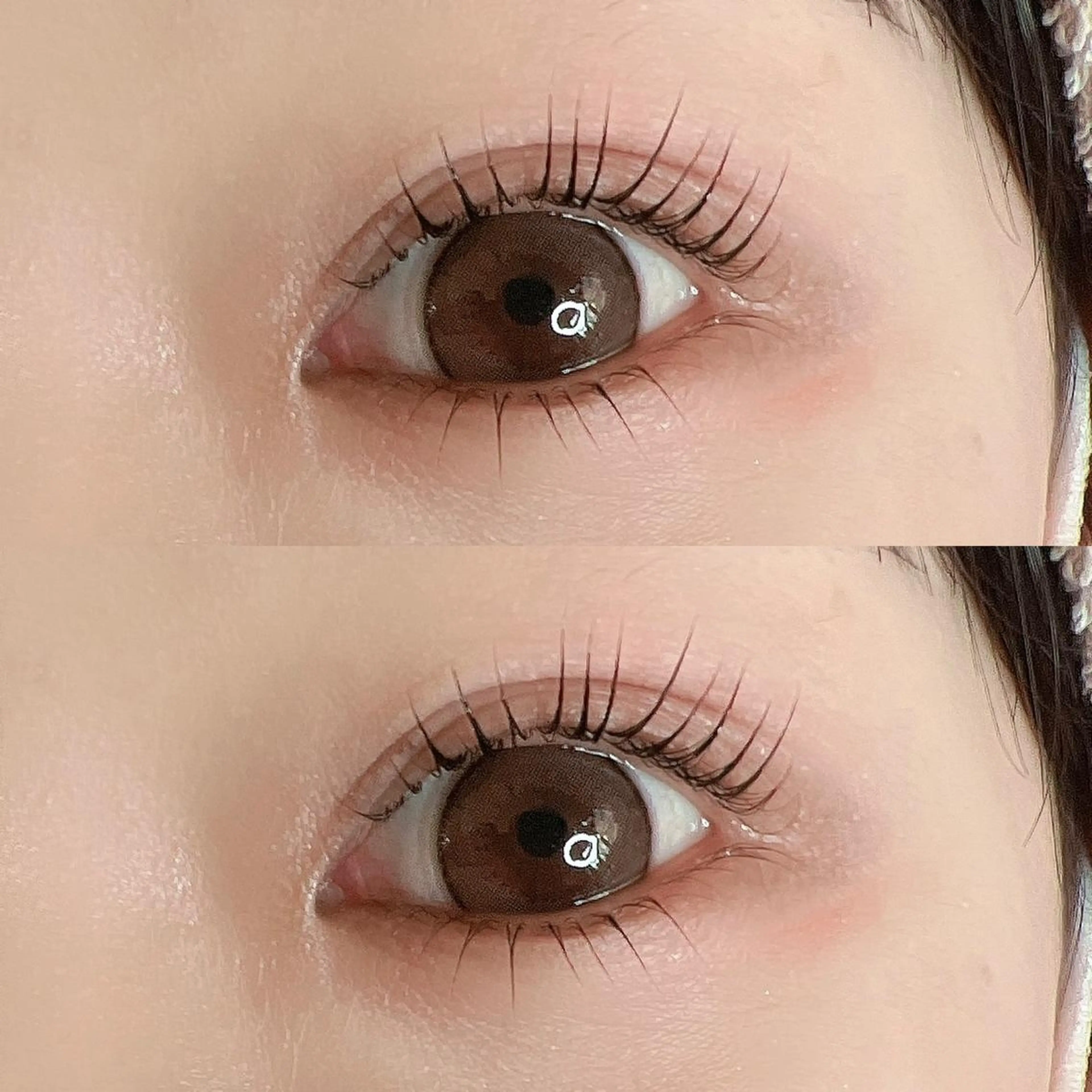 マツエク・マツパ パリジェンヌラッシュリフト 下まつげエクステ 一重×まつ毛パーマ Eyelash m&mのマツエク・マツパデザイン