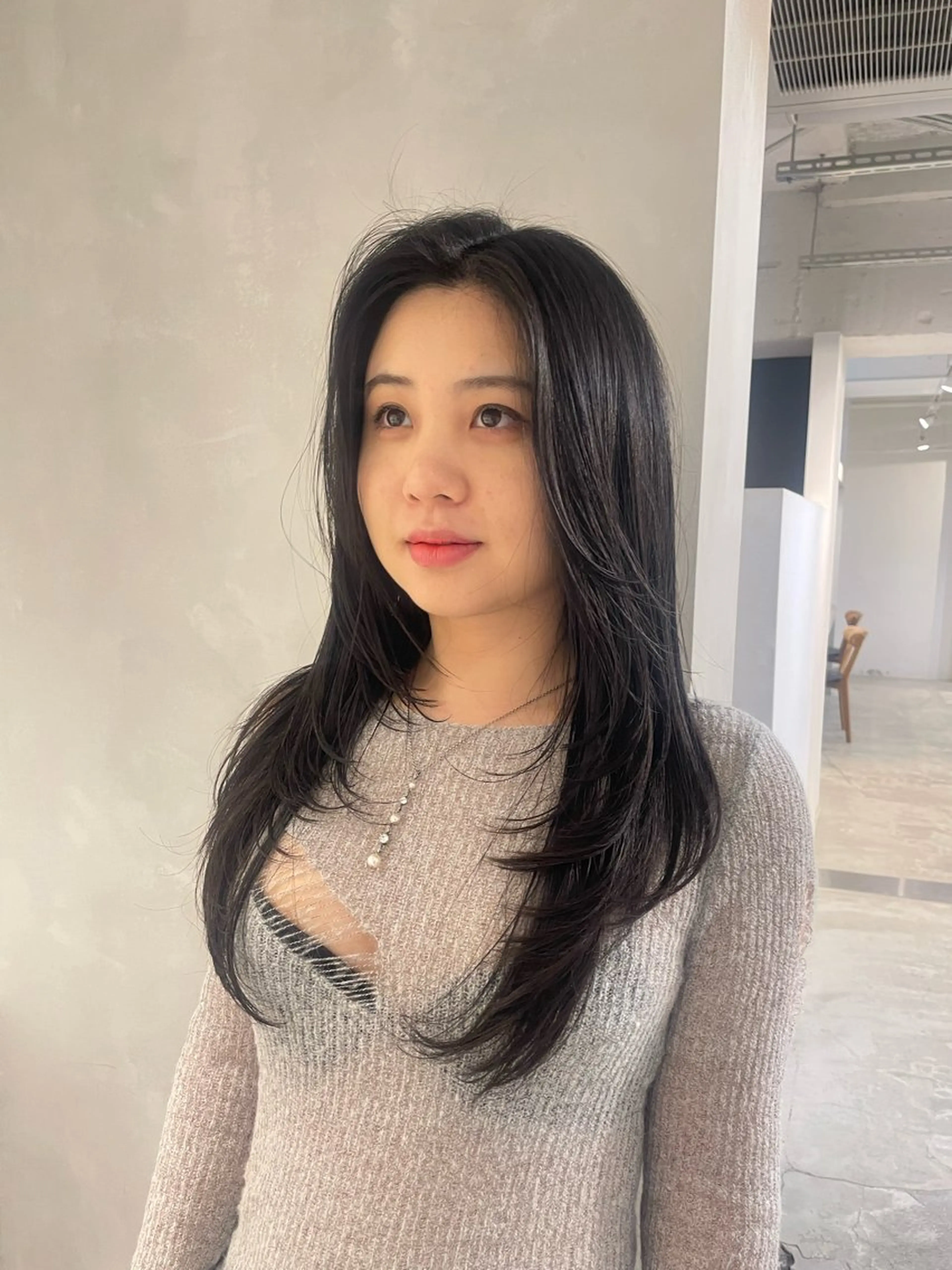 ロング カラー ヘアアレンジ カット トリートメント 🎀ダブルカラーレイ ヤーyuuri🎀のヘアスタイル