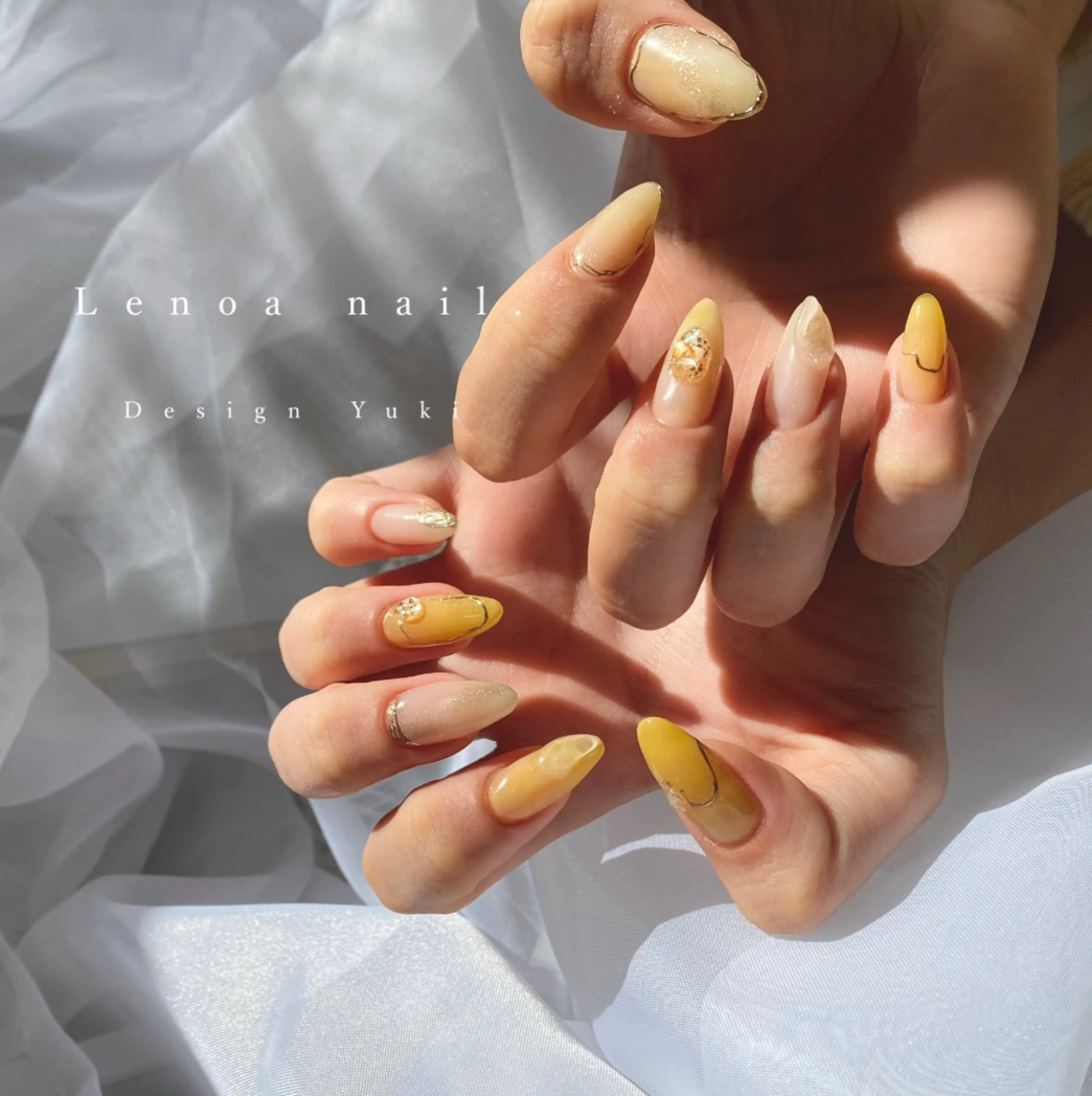 ネイル ハンドネイル Lenoa Yukiのネイルデザイン