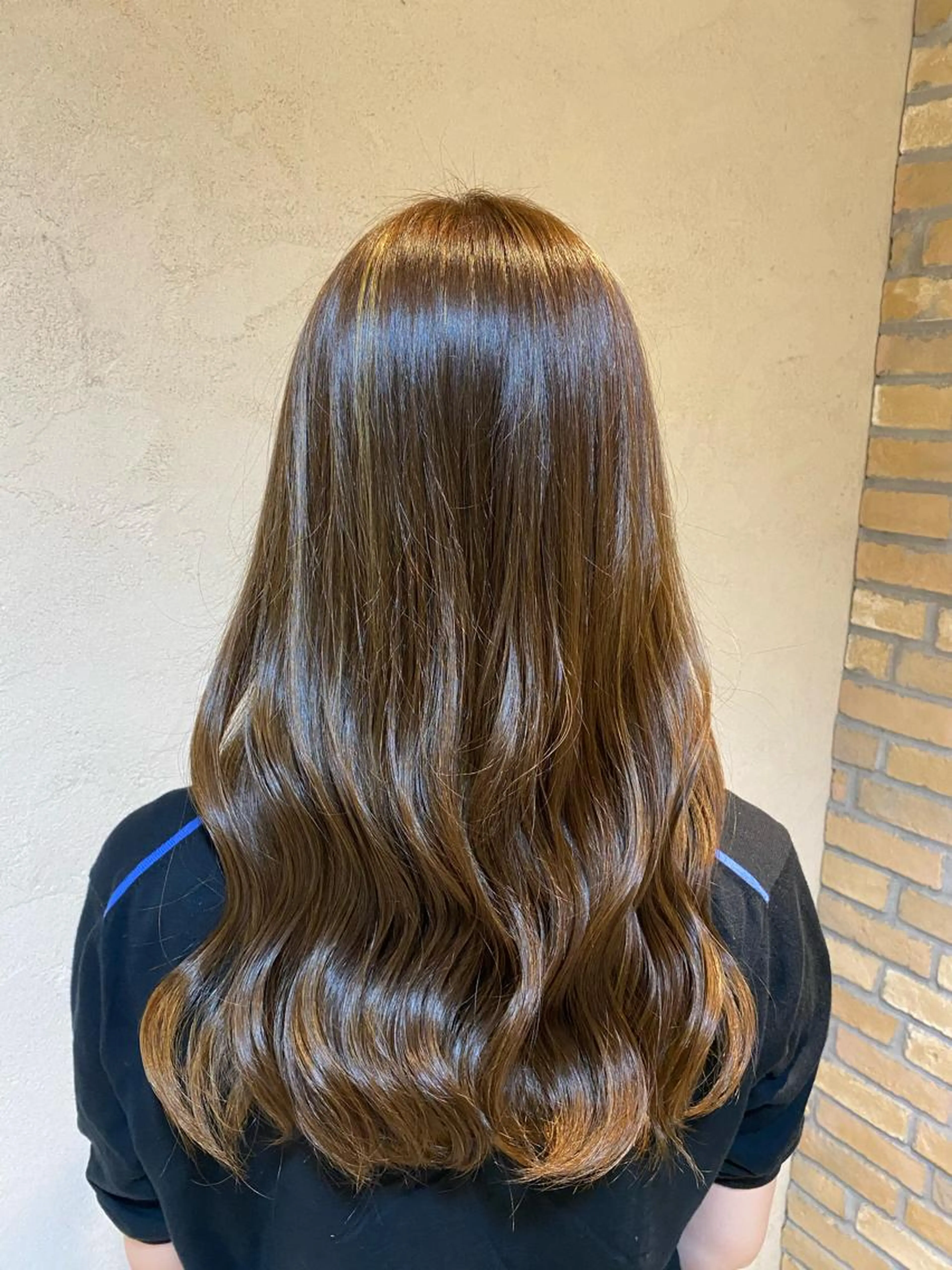 【色落ちアップ❣️】カット+ハイライトカラー+キューティクル補修トリートメント✨の写真