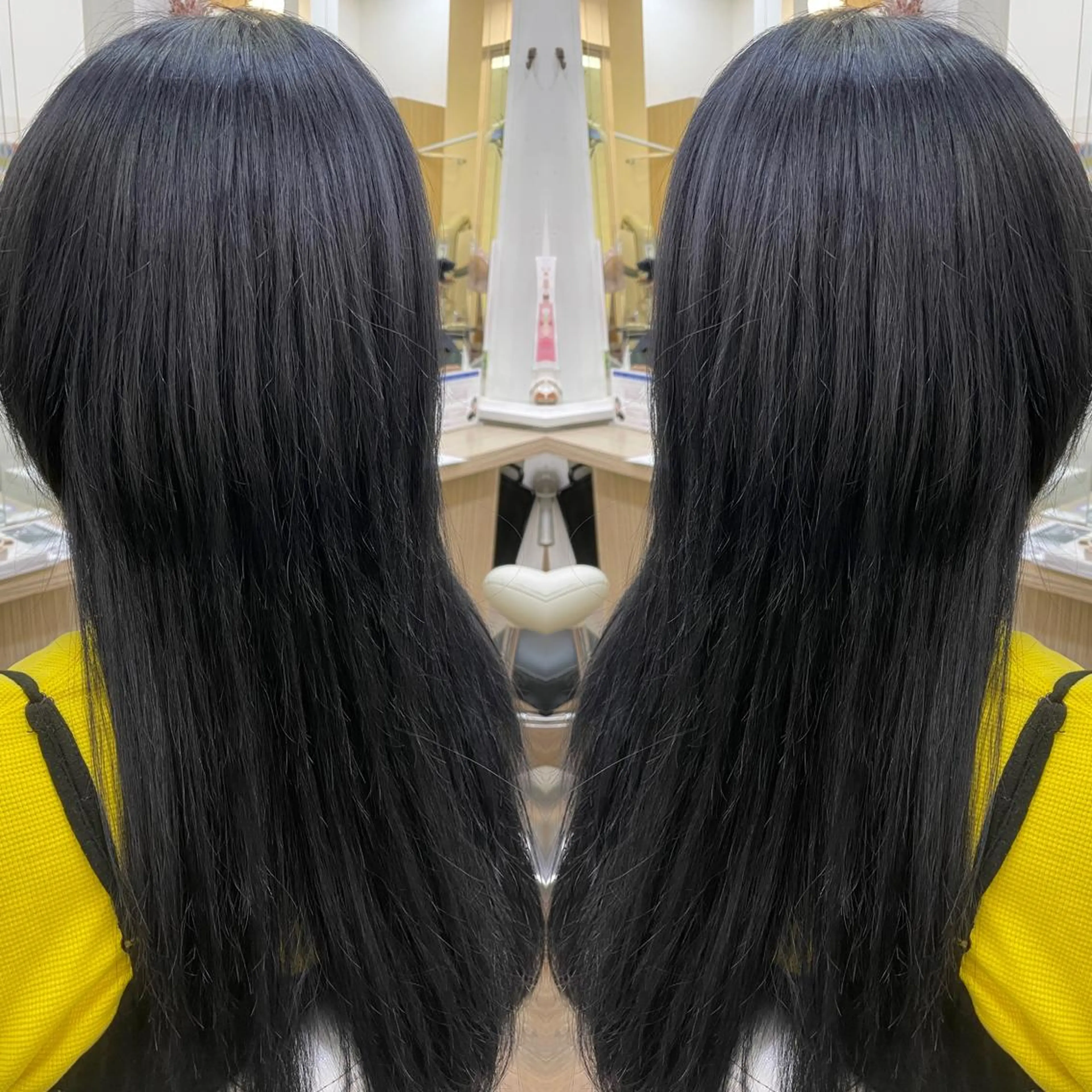 ロング 伊藤 詩織のヘアスタイル