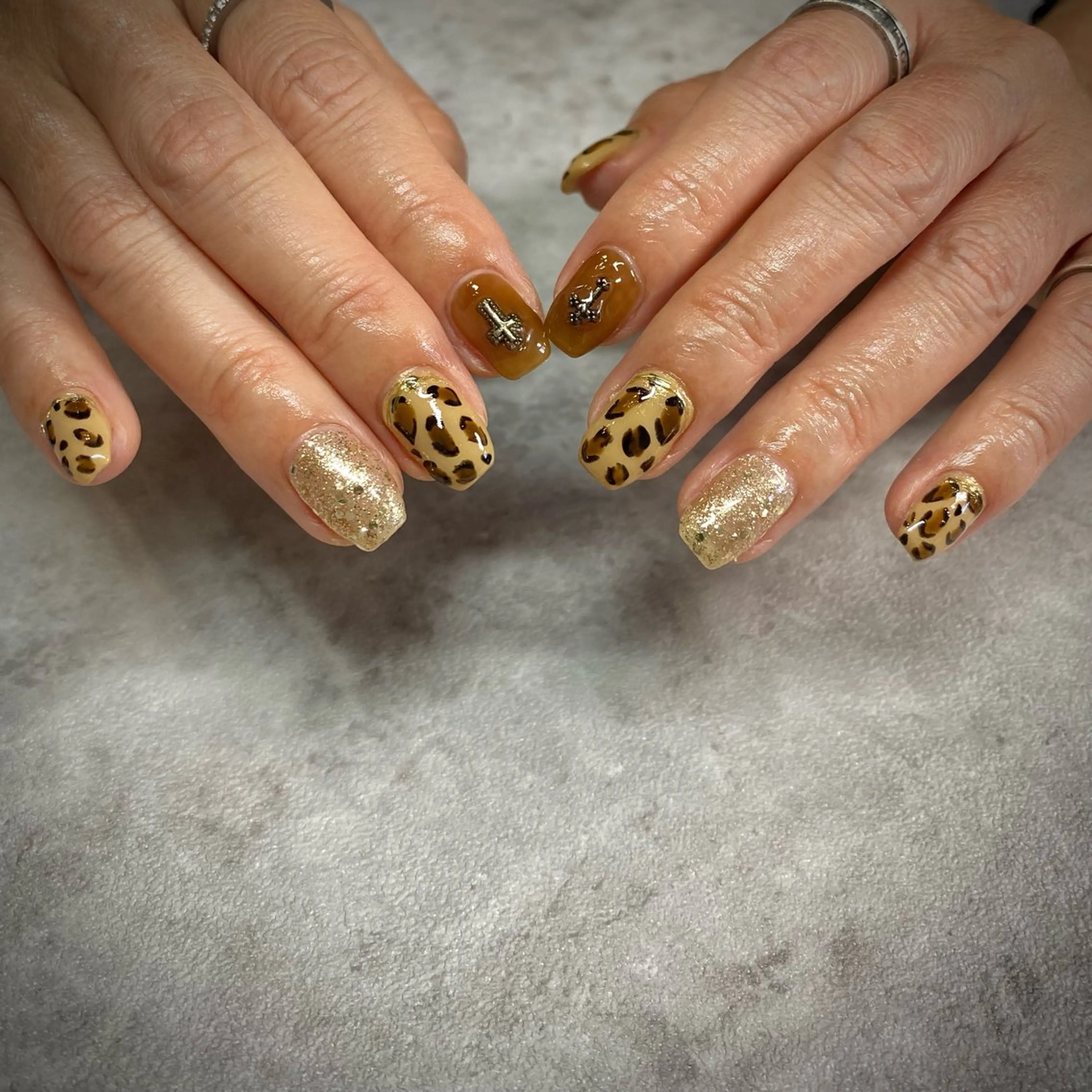 ネイル アニマル柄 デコパーツが得意♪ ネイル/眉毛/エステの眉毛・アイブロウイメージ