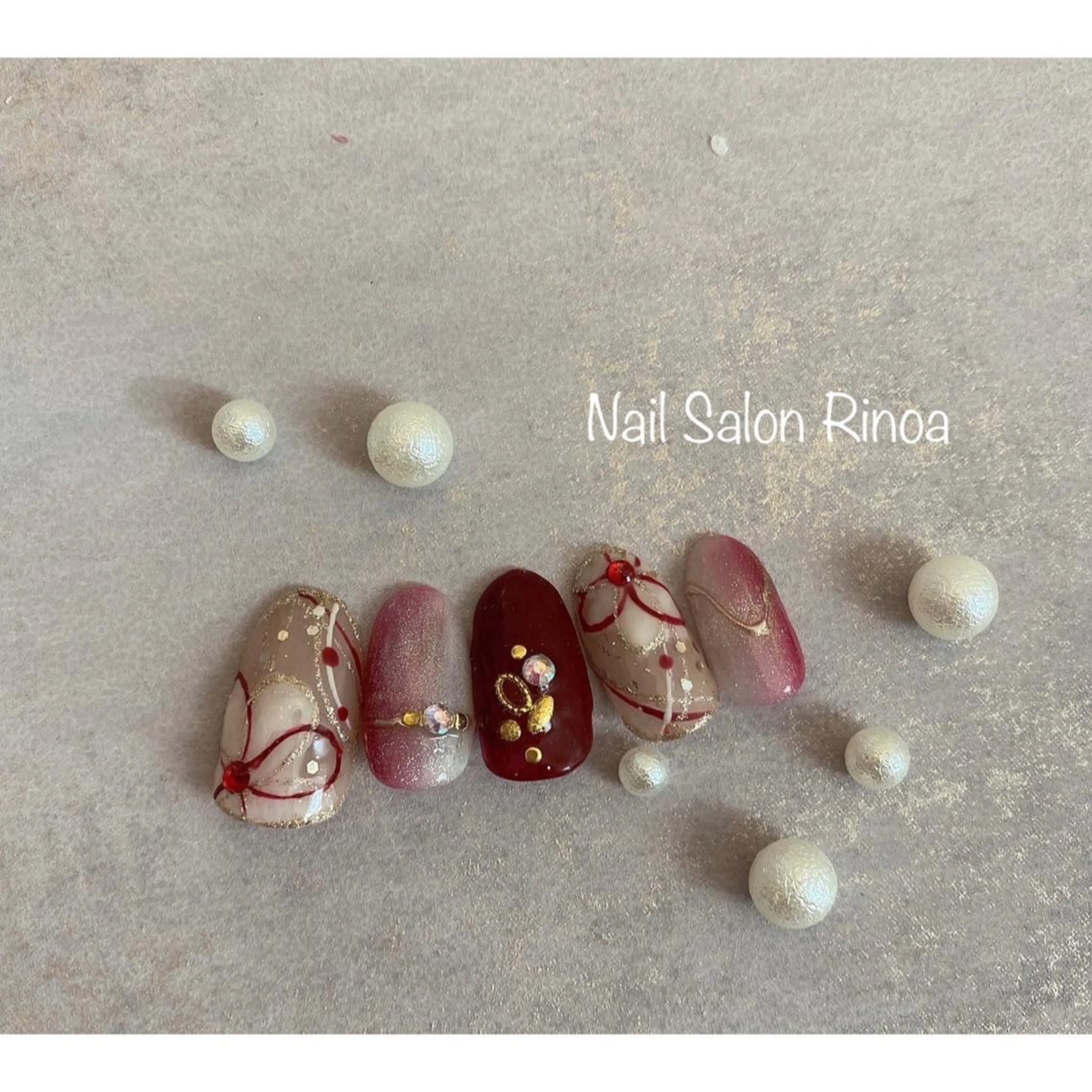 ネイル Nail Salon Rinoaのネイルデザイン