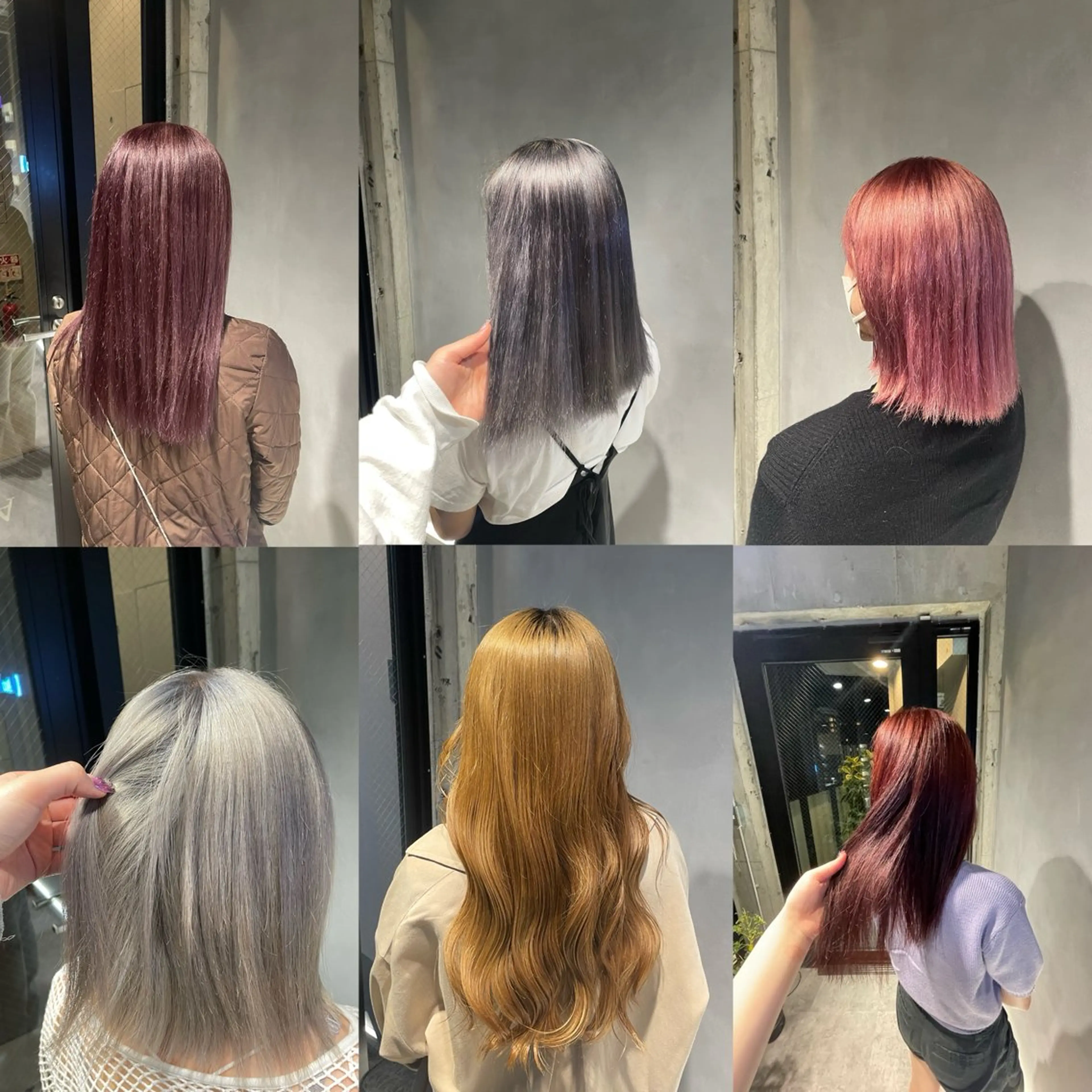 ロング カラー ブリーチ ハイトーンカラー 韓国風ヘア 暖色/ハイトーン/ カラー/HBLのヘアスタイル