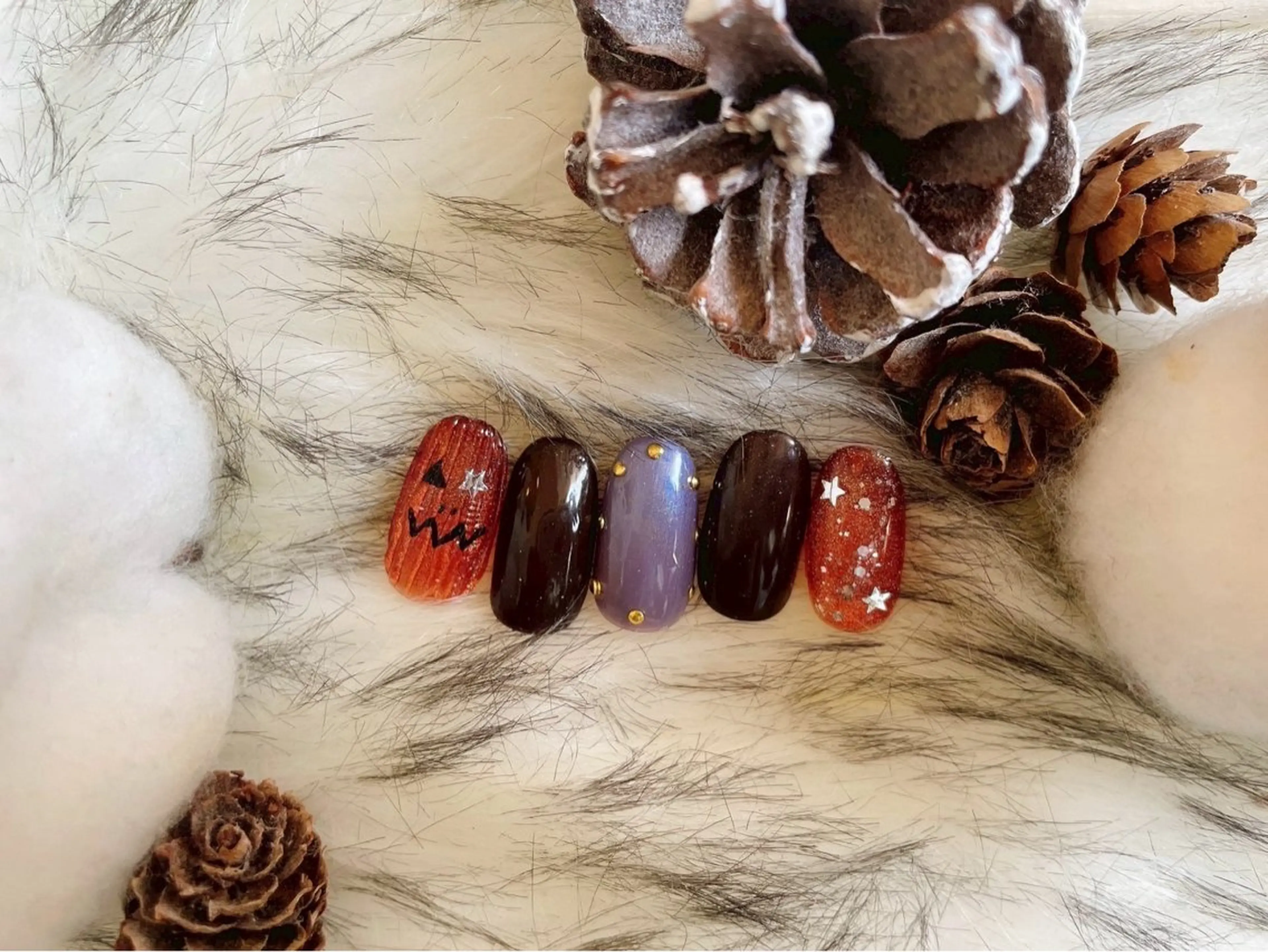 ネイル オーロラネイル ブルー フットネイル フレンチネイル ジェルネイル kiki nail たまプラーザのネイルデザイン